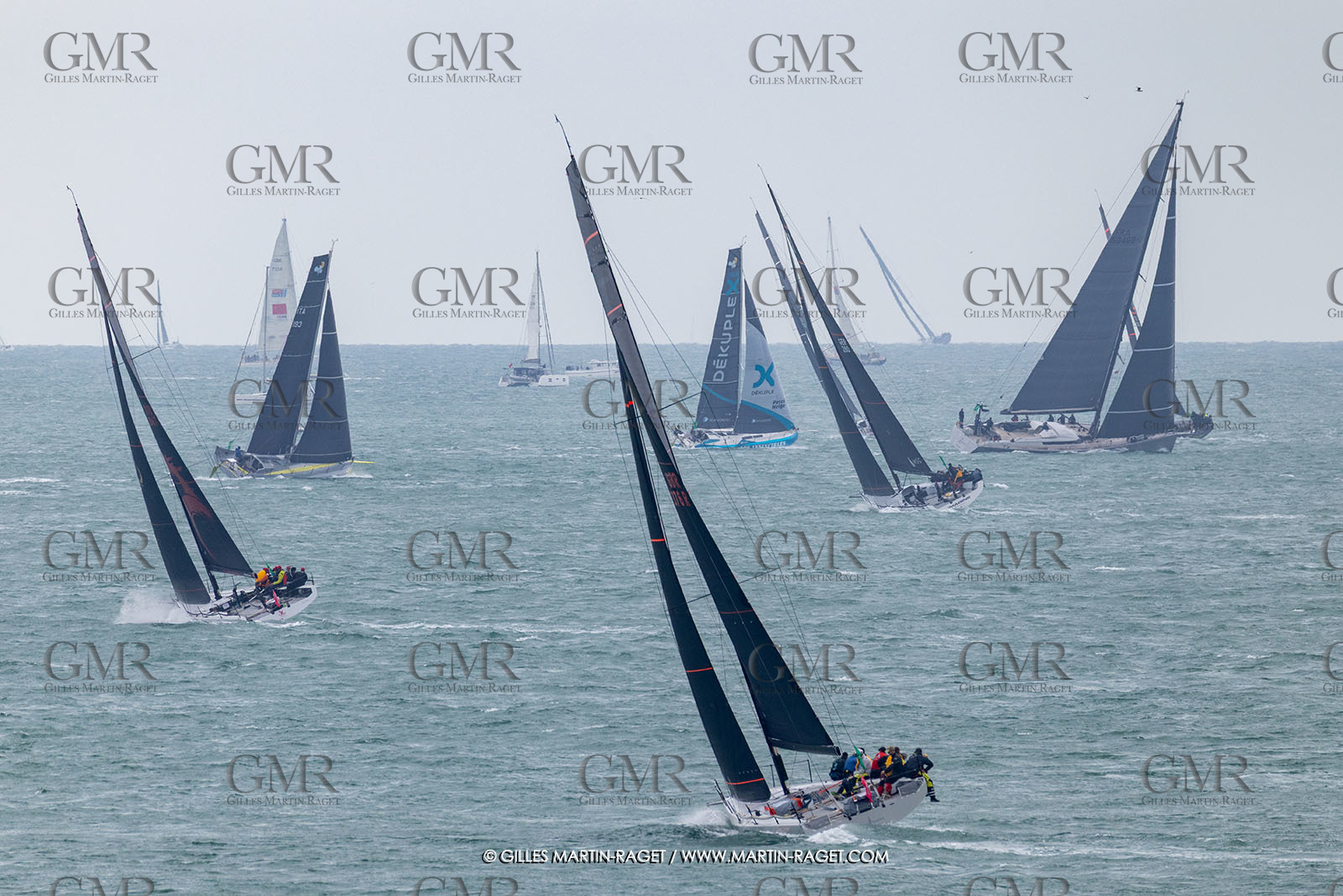 26 07 2025, Cowes (UK, IOW), Admiral's Cup 2025, Rolex Fastnet Race start,