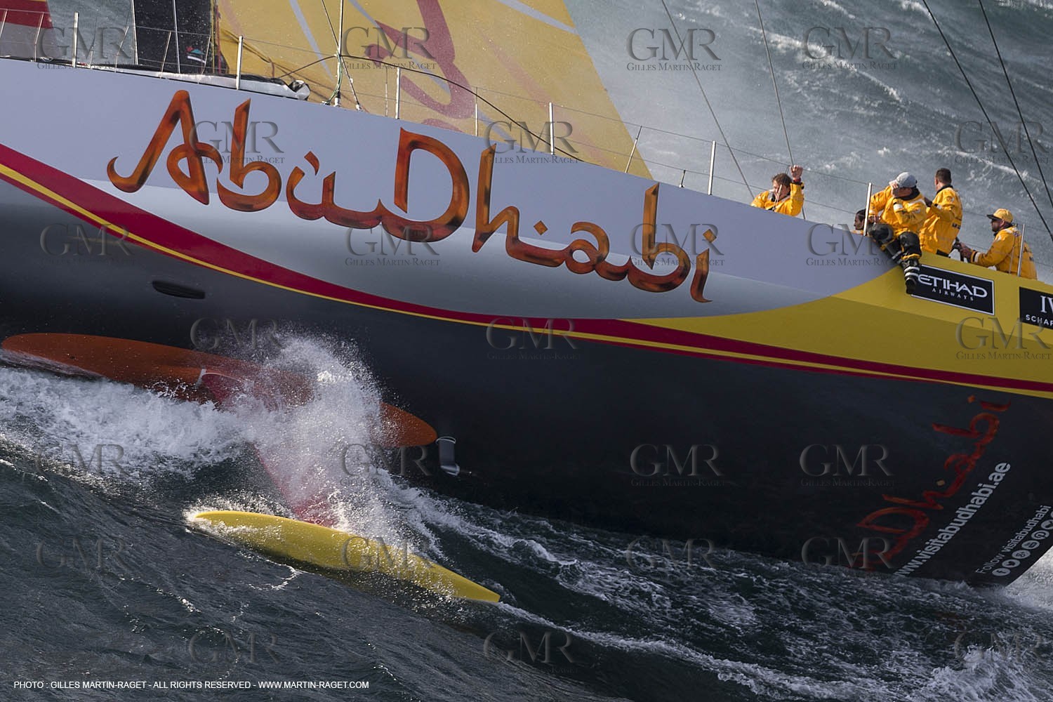 19 11 2014, Cape Town (ZAF), Volvo Ocean Race 2014-15, Team Alvimedica, Start Leg 2