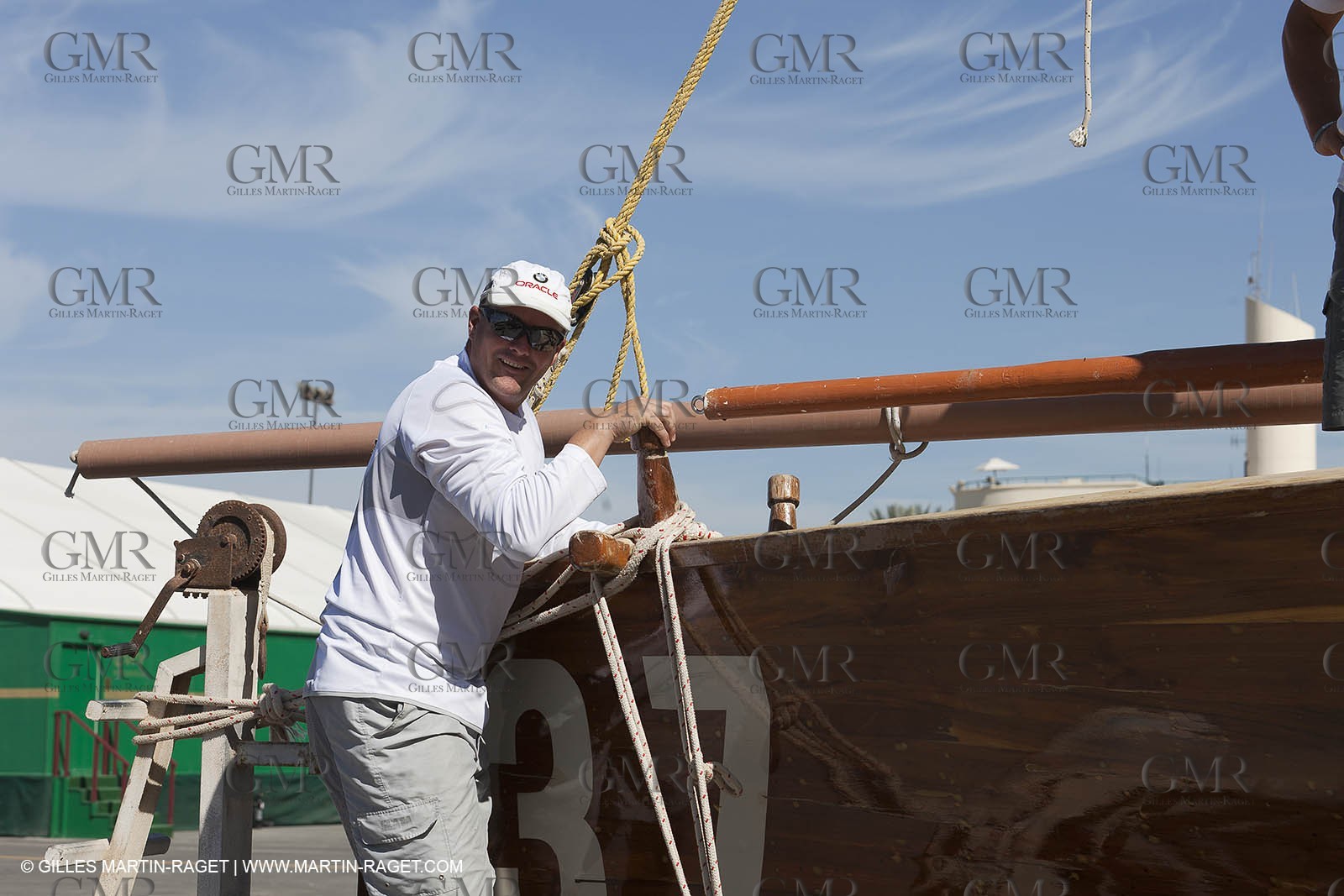 19 11 2010 - Dubai (UAE) - Dubai Louis Vuitton Trophy -  BMW ORACLE Racing - The Doha race