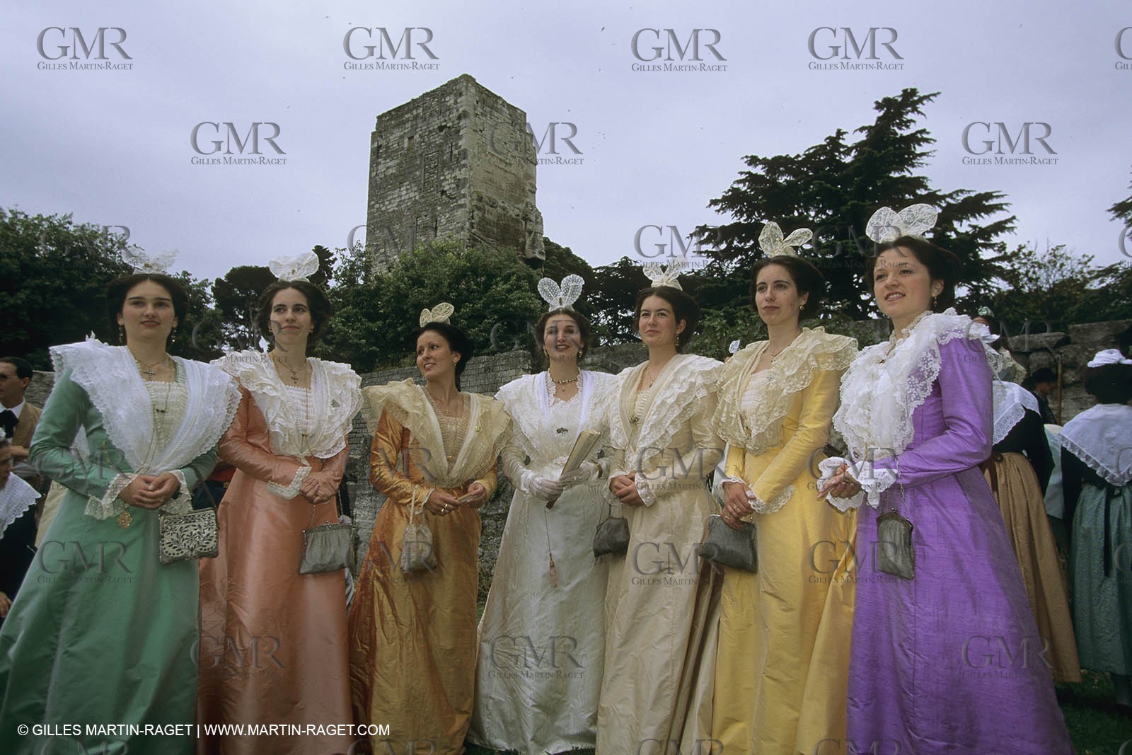 France, Provence, Traditionnal costume from Arles