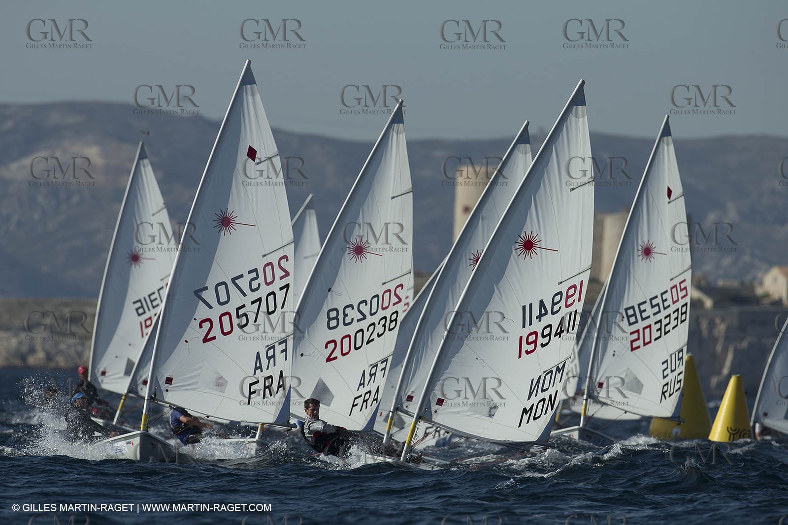 YCPR Laser Europa Cup 2014 - Finals Day 1 - Marseille (FRA,13) - 14 04 2014
