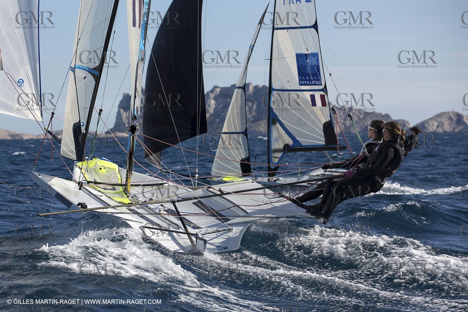 21 03 2013 - Marseille (FRA,13) - 49er FX test