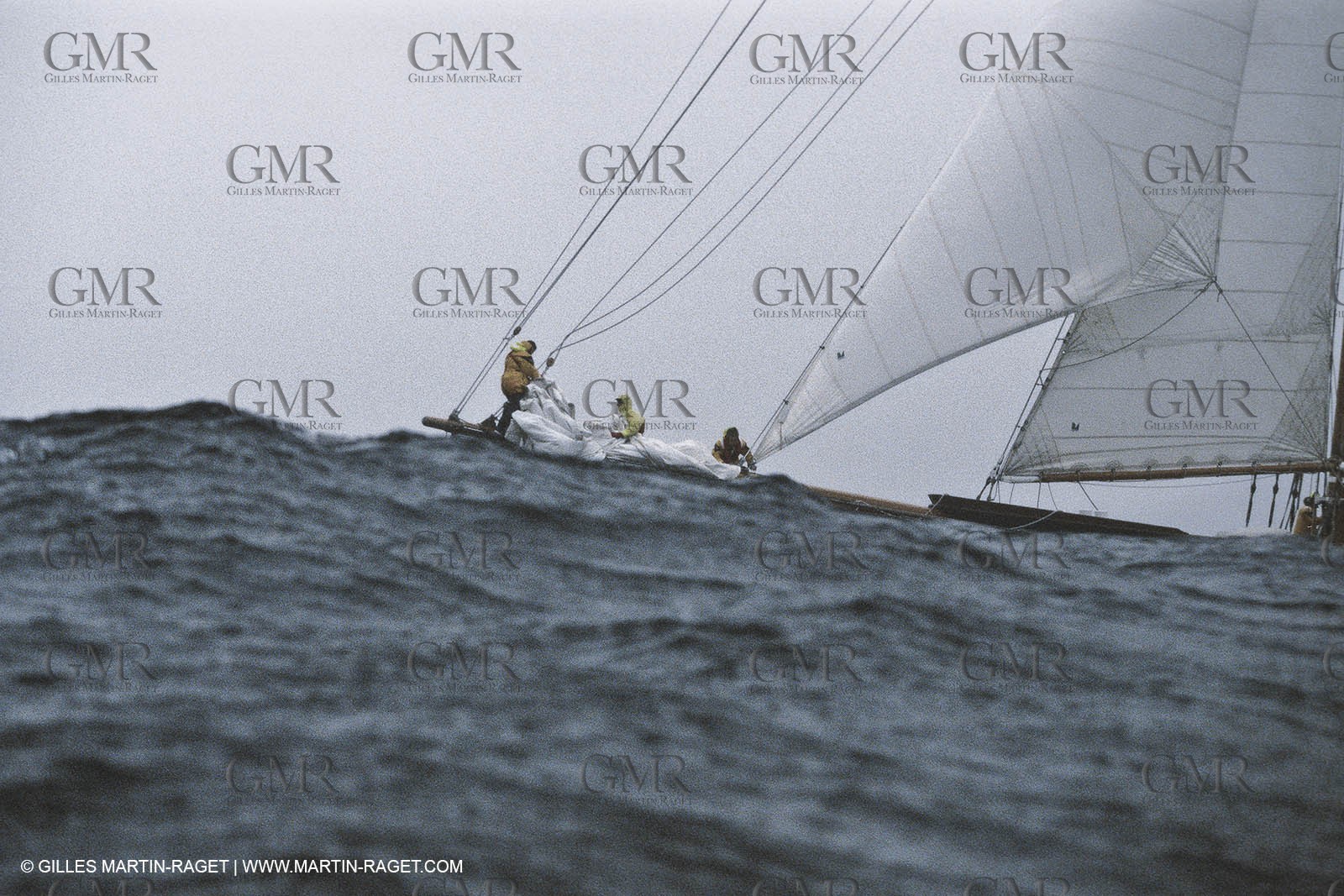 Classic yachts - Shenandoah at Cape Horn