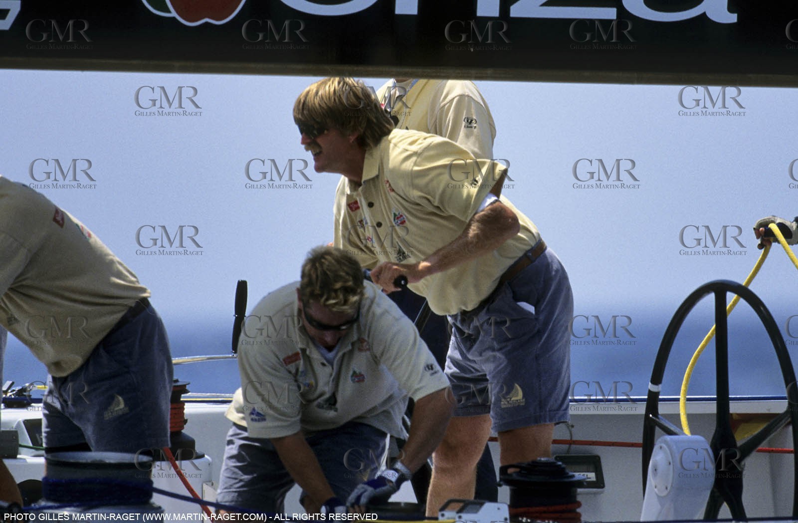 America's cup - San Diego 1995  - Team NZ - Peter Blake