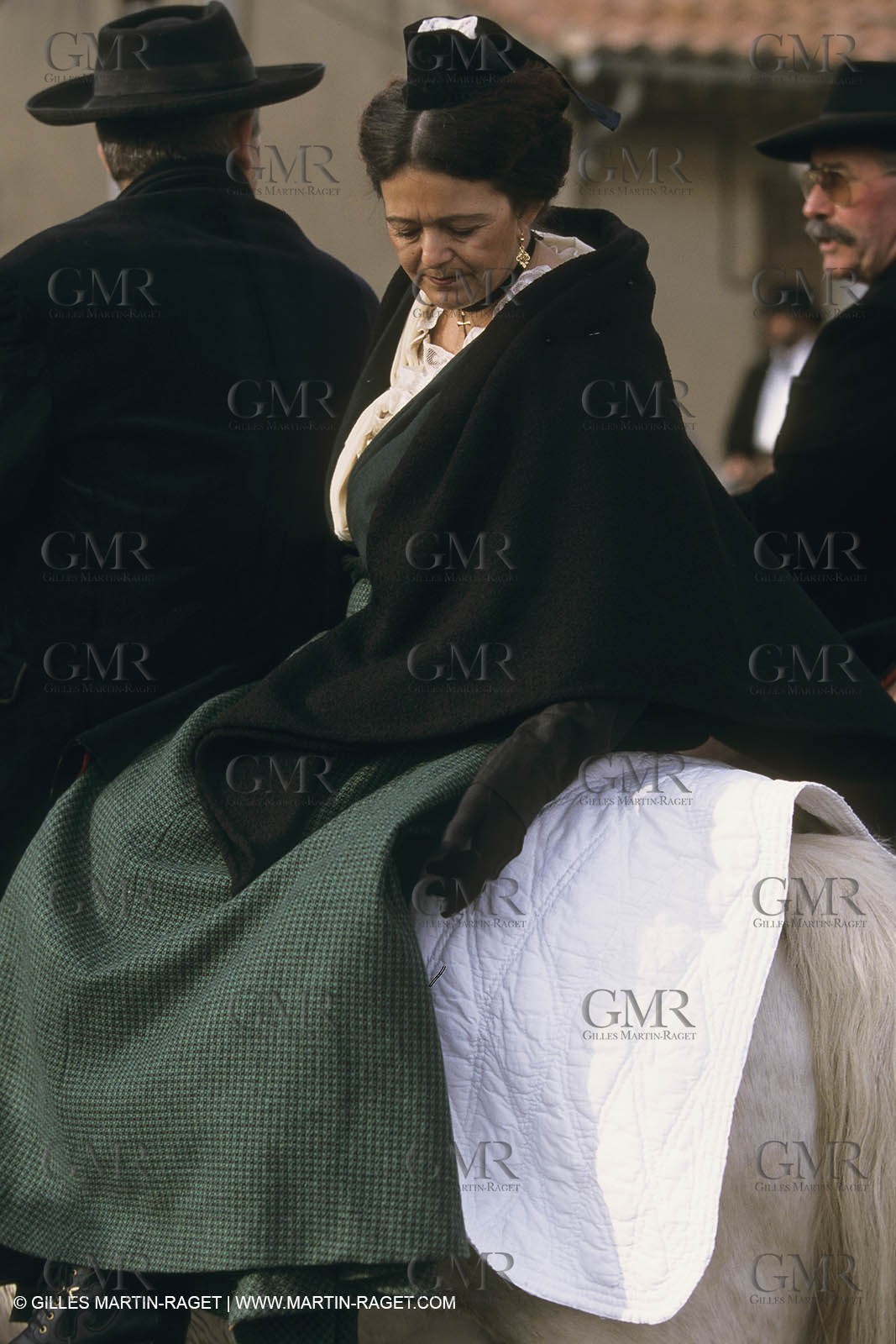 France, Provence, Traditionnal costume from Arles