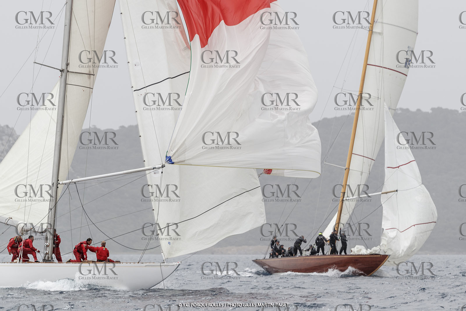 20 06 2024, Porquerolles Island (FRA,83), Chamiopnnat du monde des 12 m JI 2024, Day4