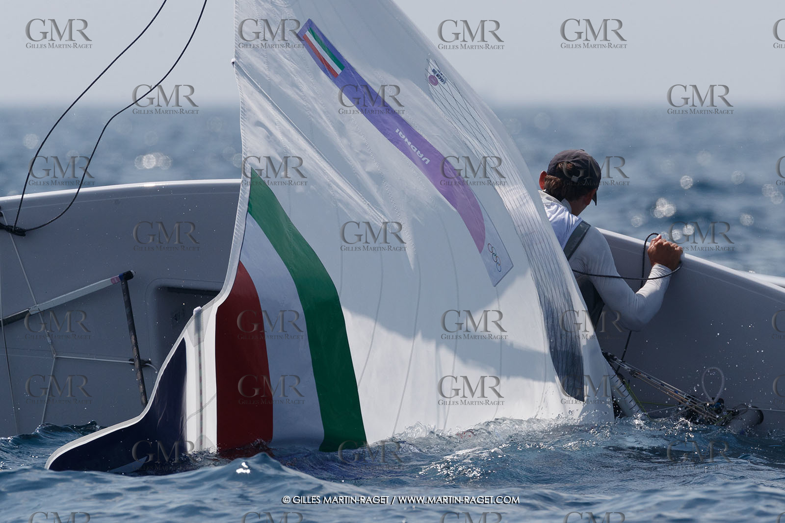 07 08 2024, Marseille (FRA), Paris 2024 Olympic Games, Sailing, Race Day 10, ILCA Medals races