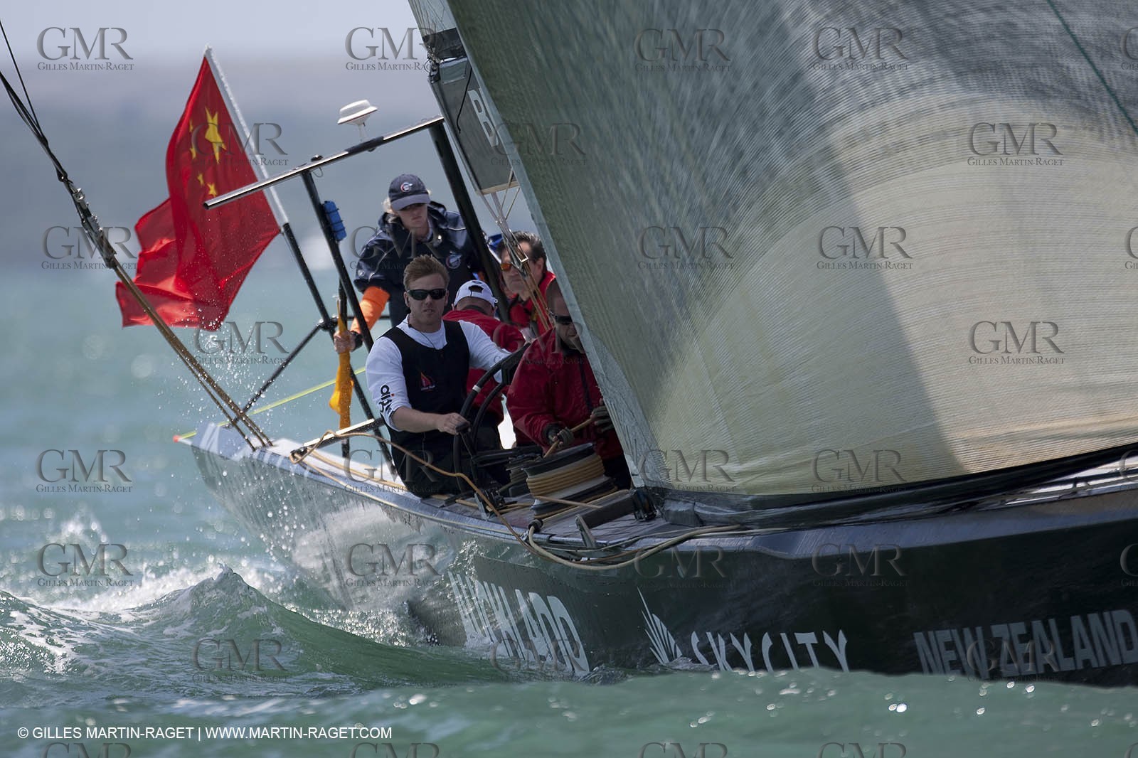 31 01 2009 - Auckland (NZL) -  Louis Vuitton Pacific Series -  Racing Day 2