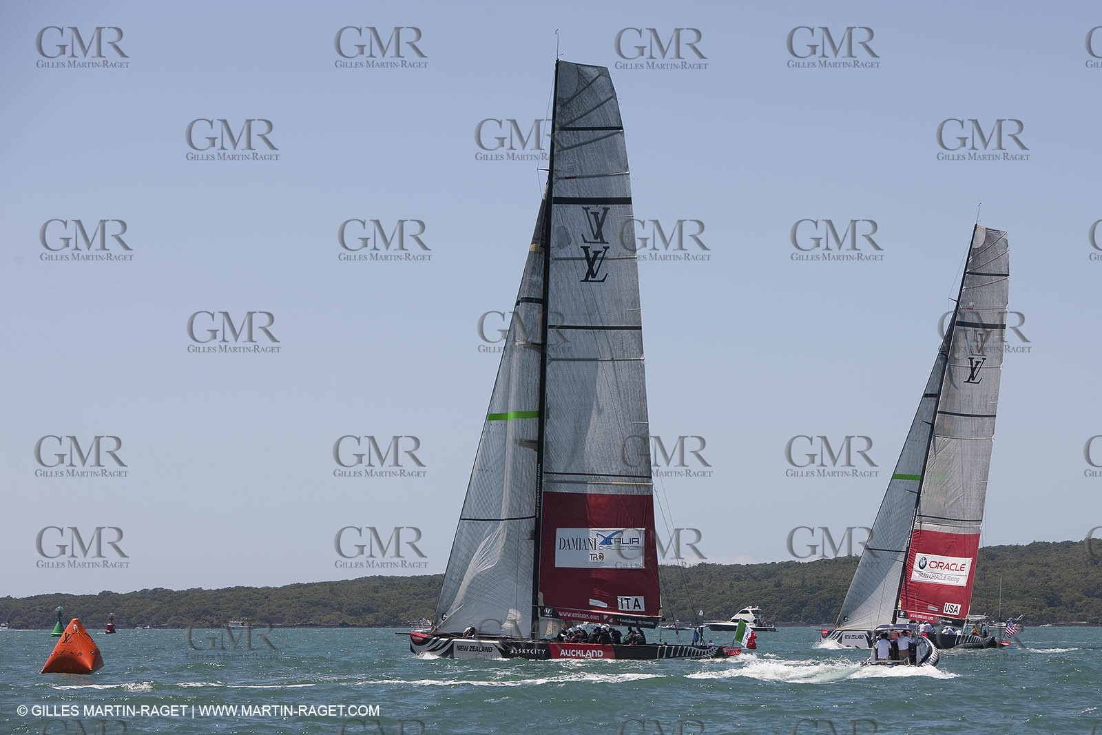 07 02 2009 - Auckland (NZL) -  Louis Vuitton Pacific Series -  Racing Day 7 - Round Robin 2