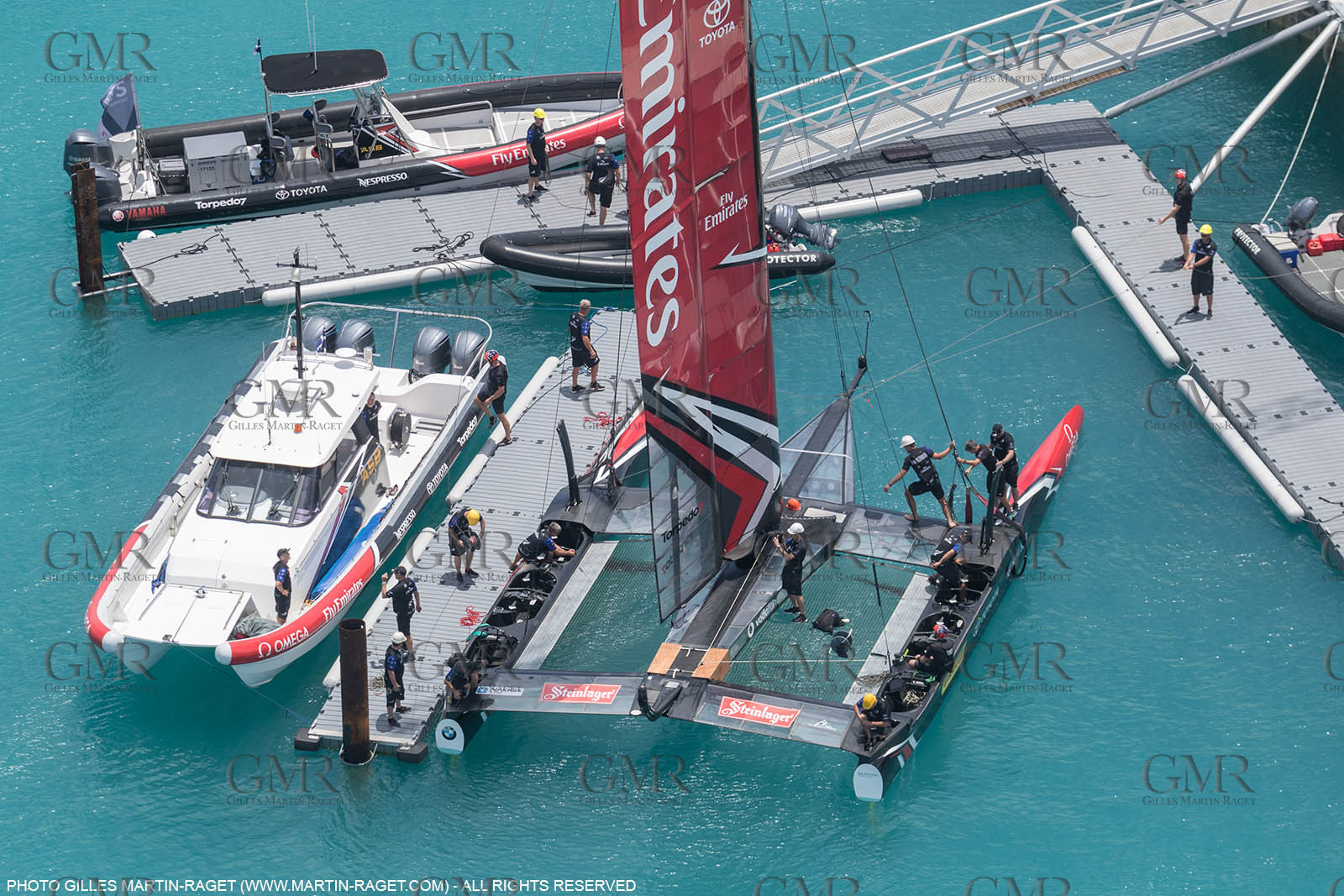 06 06 2017 - Bermuda (BDA) - 35th America's Cup Bermuda 2017 - Louis Vuitton America's Cup Playoffs semi-finals, Day 3