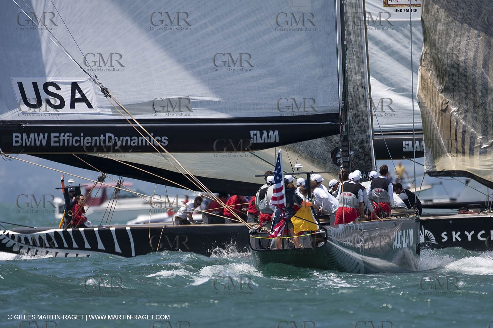 31 01 2009 - Auckland (NZL) -  Louis Vuitton Pacific Series -  Racing Day 2
