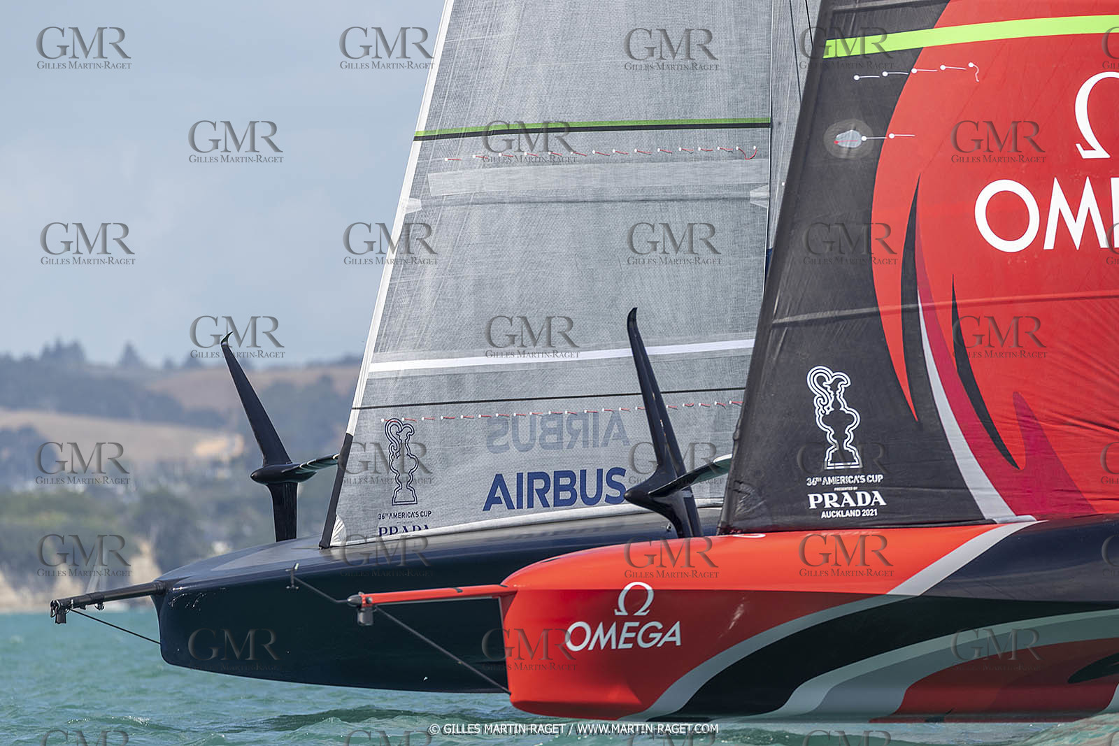 12 01 2021, Auckland (NZL), 36th America's Cup, Practice Racing