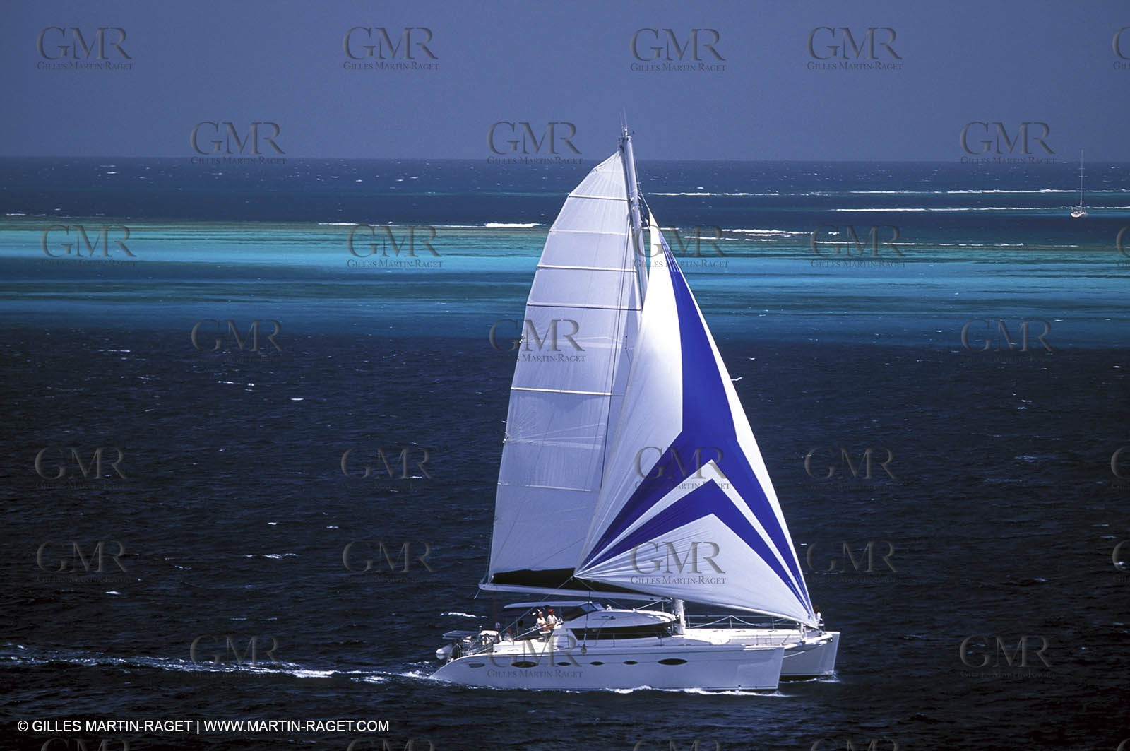 Cruising multihull sailing