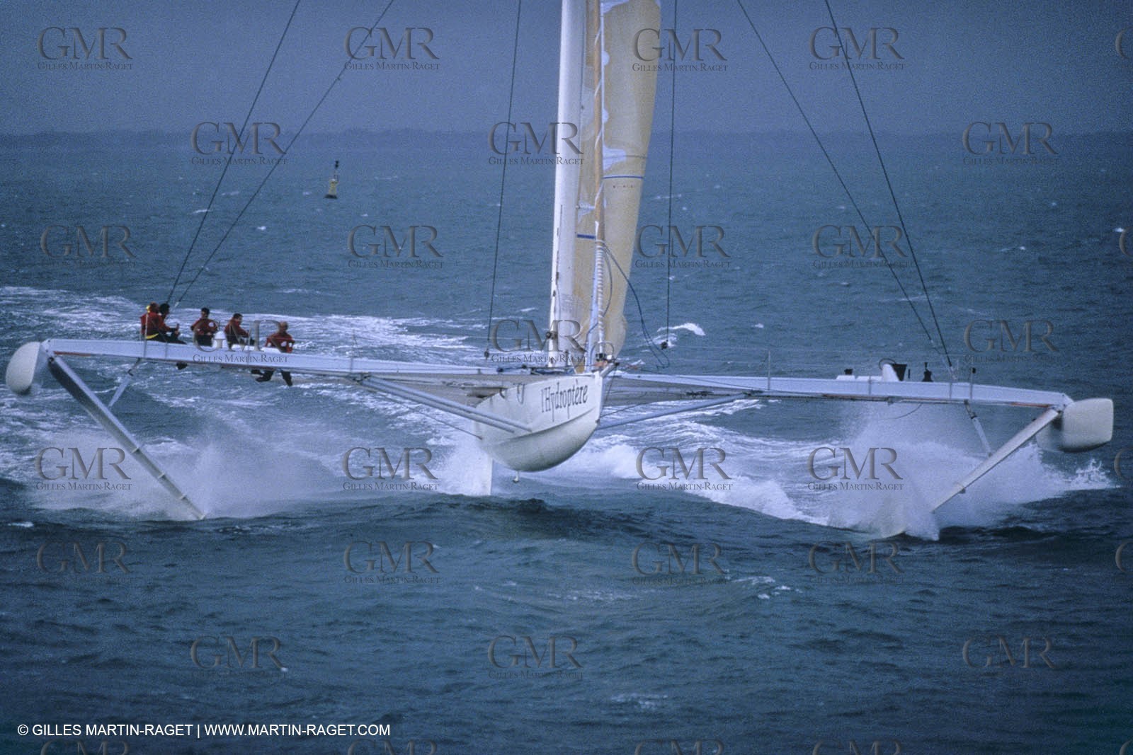 Sailing, Overall speed record attempt, L'Hydroptère