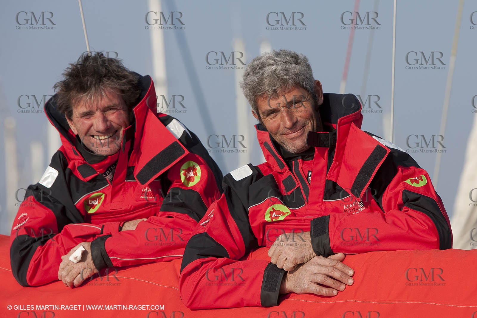 13 03 2010 -  La Grande Motte   Port Camargue (FRA) - Groupe Bel - Kito de Pavant   Sebastien Audigane training for Transat AG2R