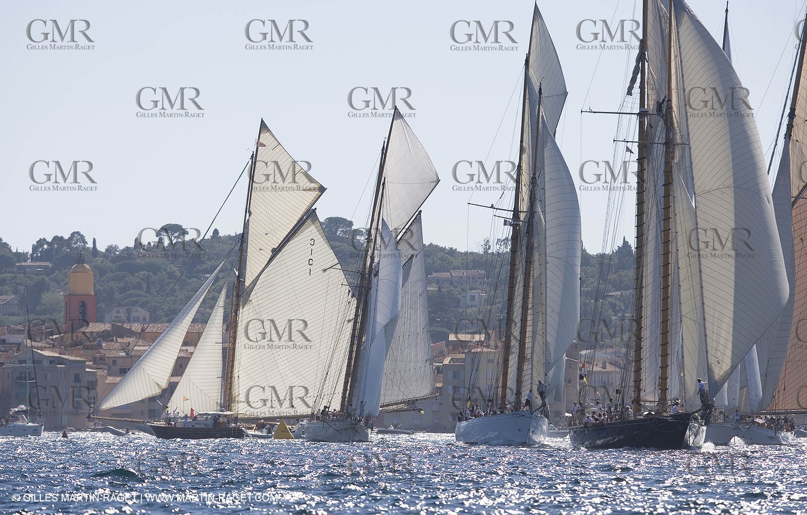 Sailing, Classic yachts, Voiles de Saint-Tropez 2006