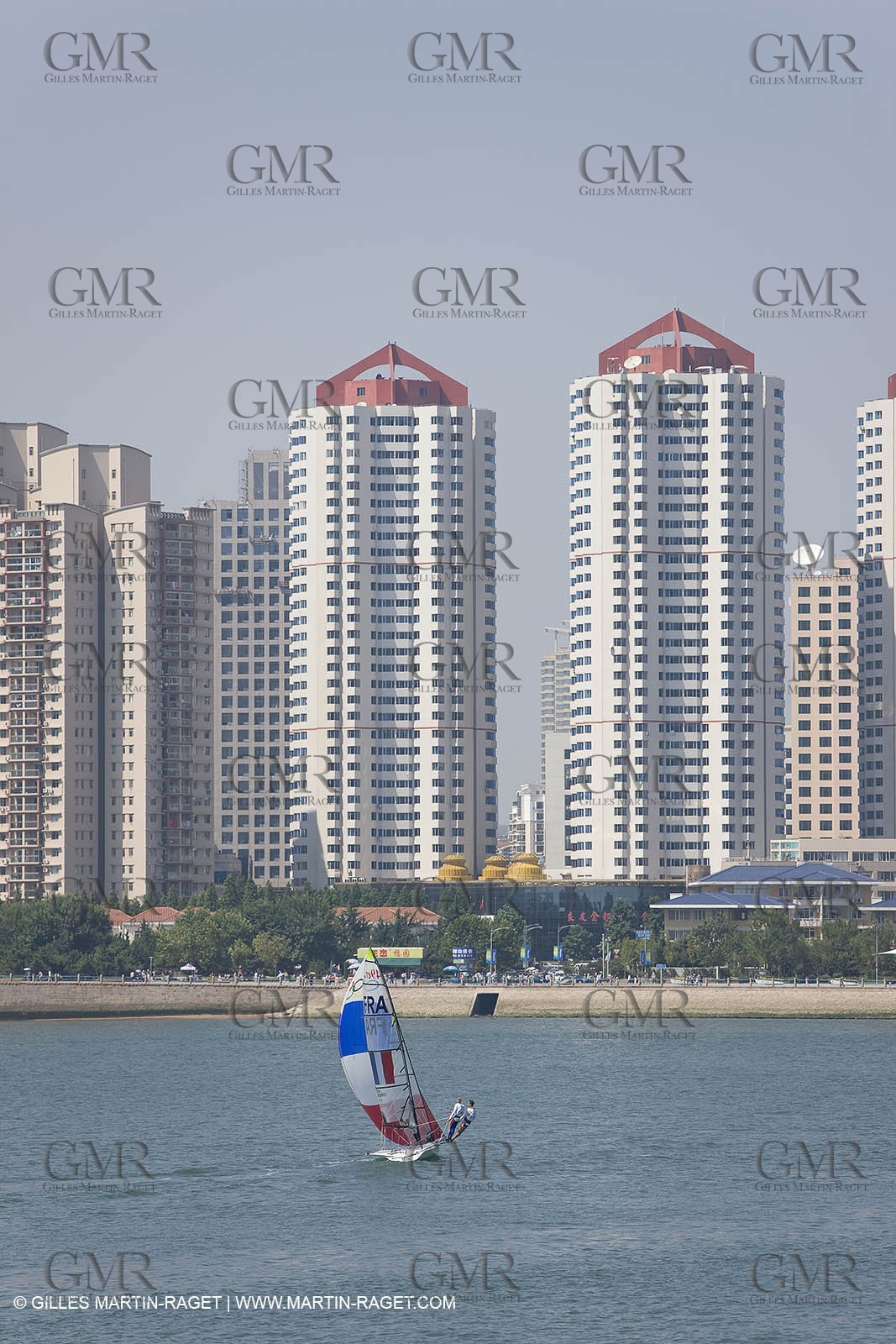 07 08 2008 - Qingdao (CHN) - Olympic games - The olympic Marina