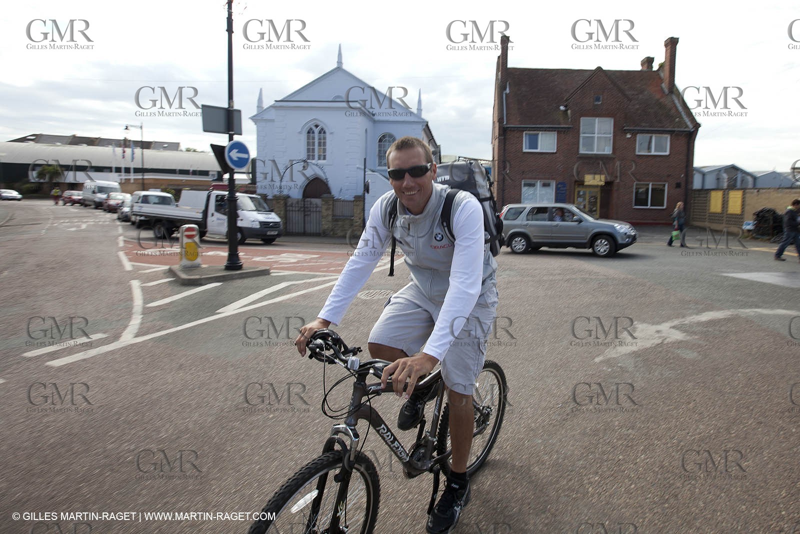 02 08 2010 - Cowes (UK, IOW) - The 1851 Cup -  BMW ORACLE Racing - Training Day.