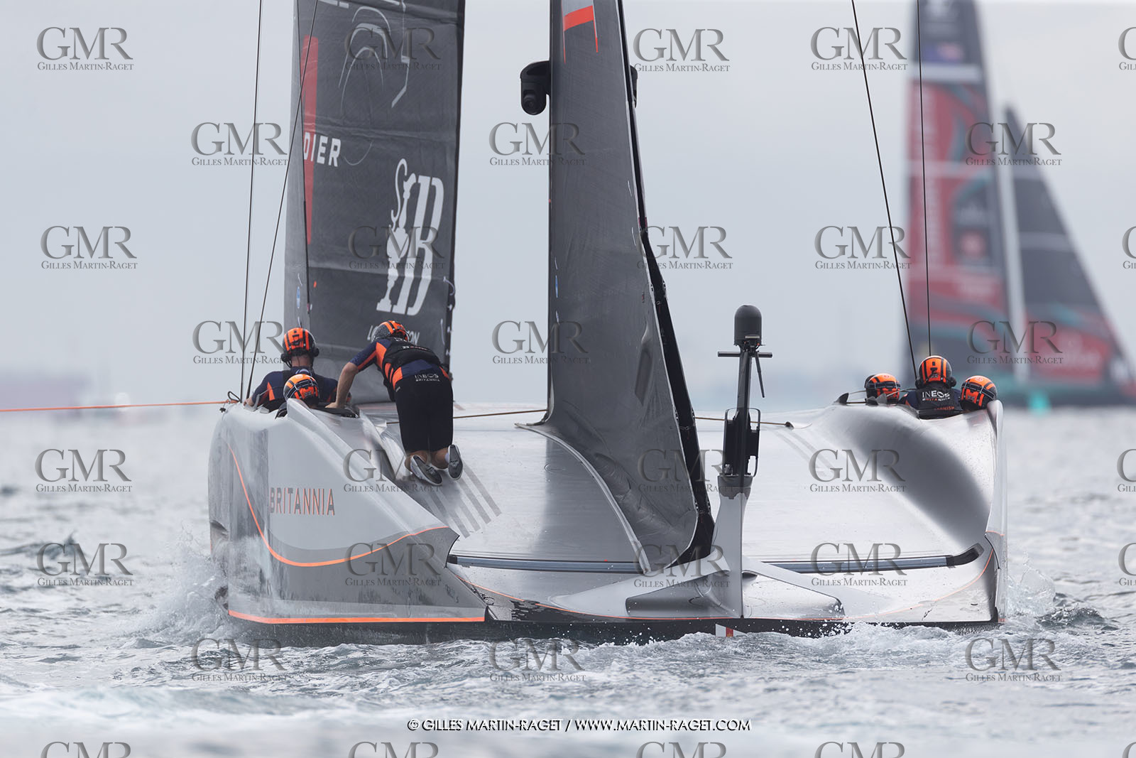 12:10 2024, Barcelona (ESP), Louis Vuitton 37th America's Cup, Final Match, Race Day 1, Race 1