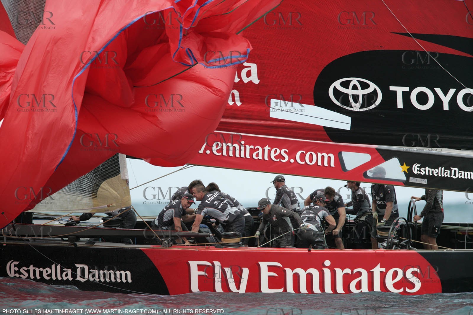 27 06 2007-Valencia (Spain)- 32nd America's Cup - Final Match - Day 4 - Alinghi vs Emirates Team New Zealand