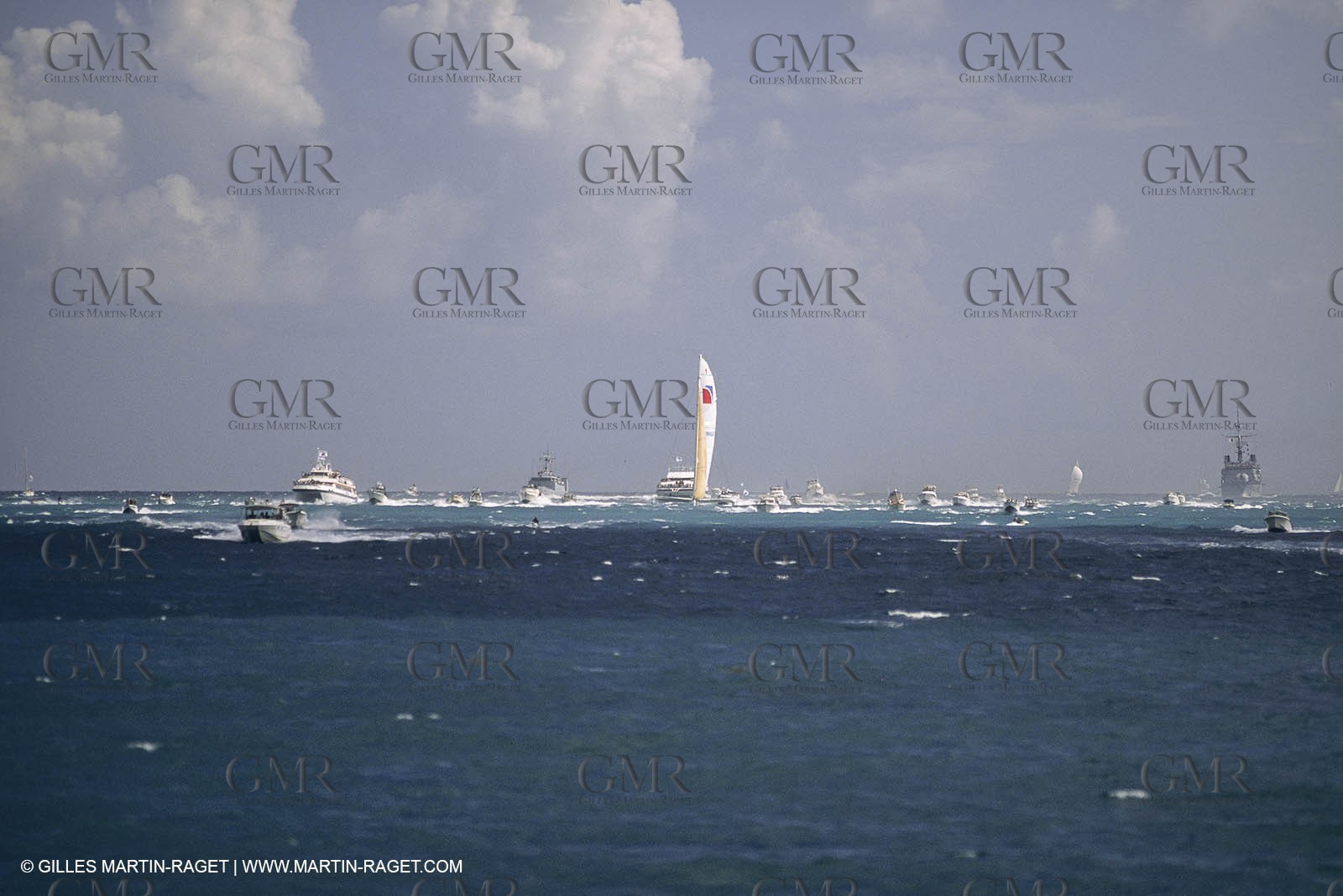 Yacht Racing, Multihull, ORMA 60, Laurent Bourgnon, Primagaz