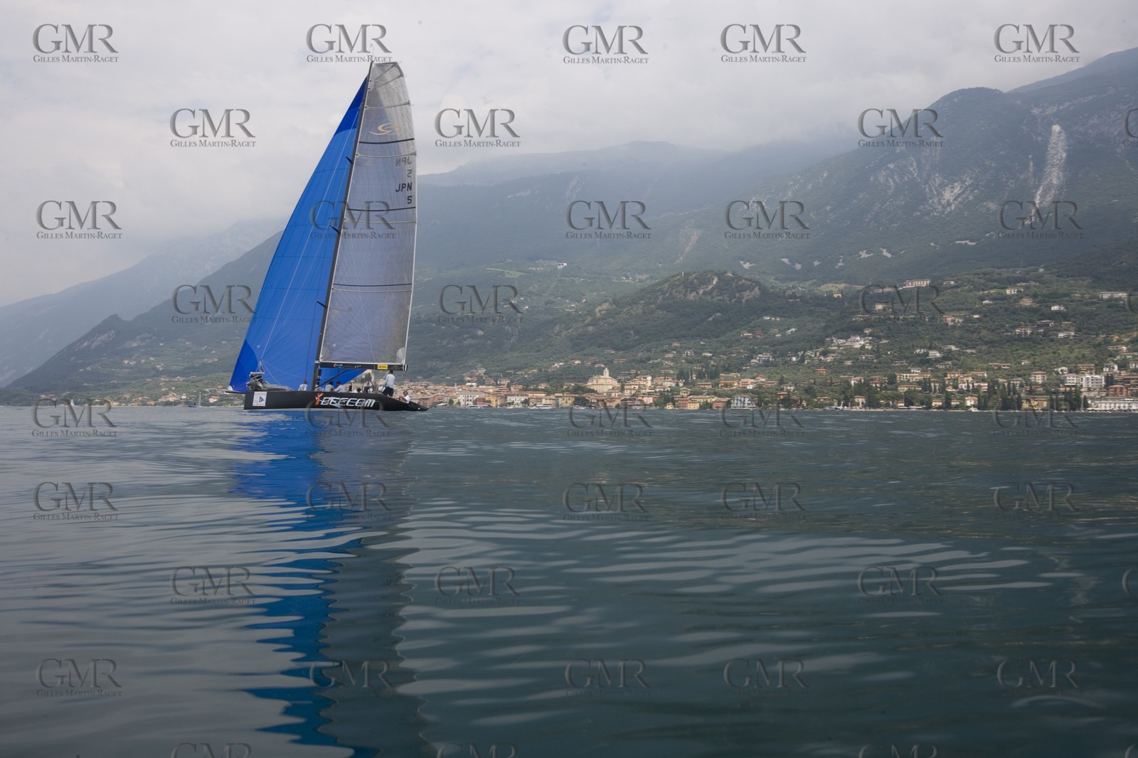 09 07 2008 - Malcesine (ITA, Lake Garda) - RC 44 World Championsship - Malcesine SLAM Cup 08 - Day 1