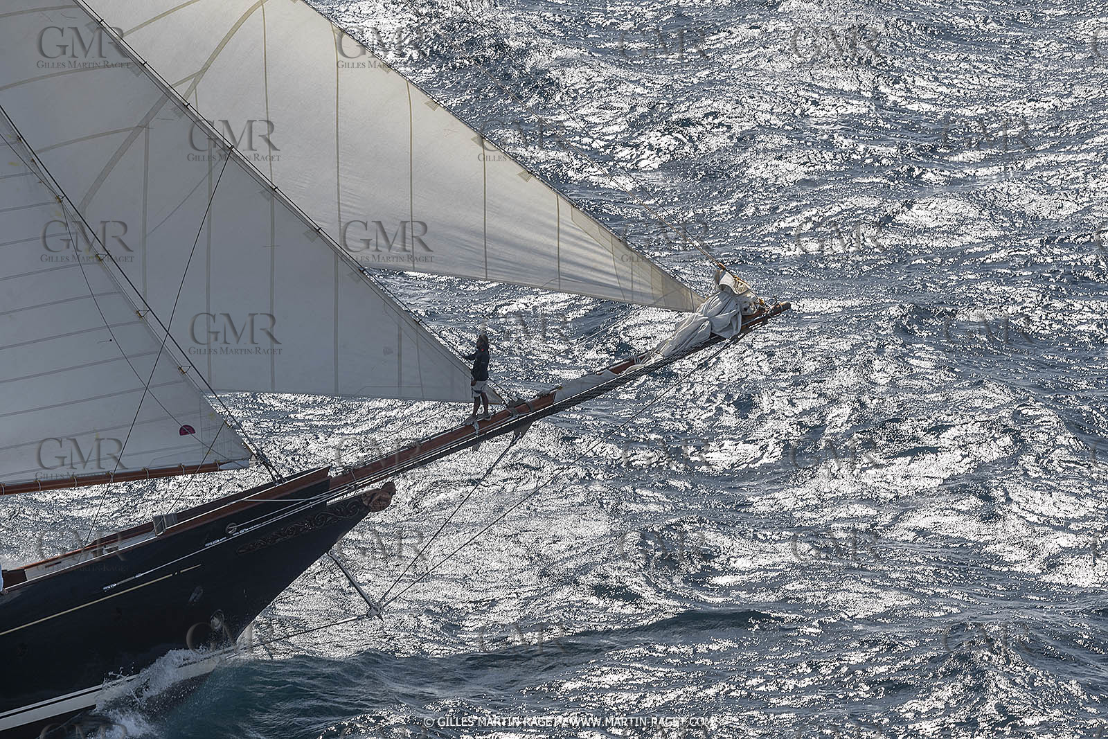 28 09 2022? Saint-Tropez,(FRA,83), Les Voiles de Saint-Tropez 2022 Régate N° 2 poup les modernes, navigation libre pour les grandes goélettes