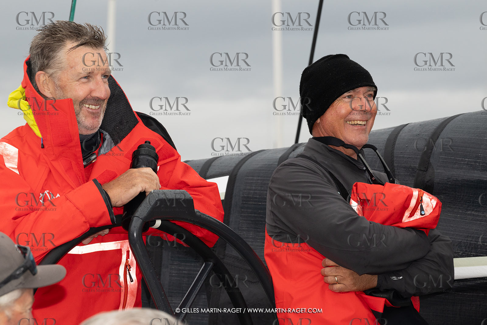 21 07 2025, Cowes (UK, IOW), Admiral's Cup 2025, Arrival Channel Racen Bouwe Bekking (Ran)