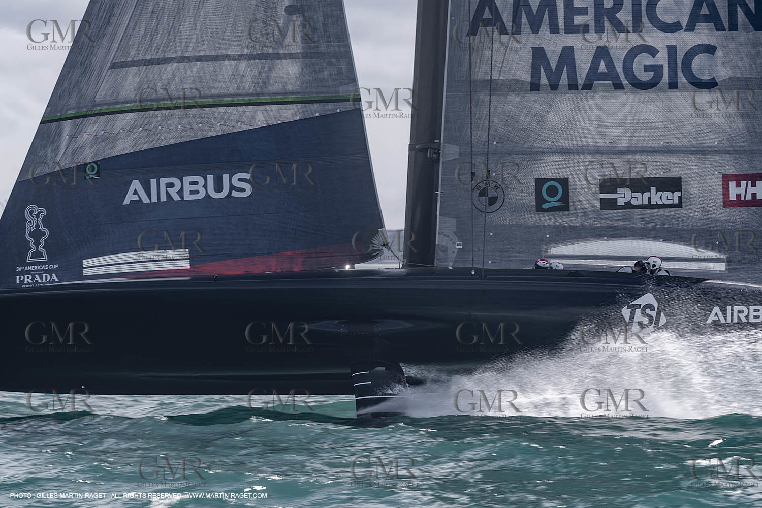 08 12 2020 - Auckland (NZL) - 36th America's Cup - Practice Sessions - Day 1