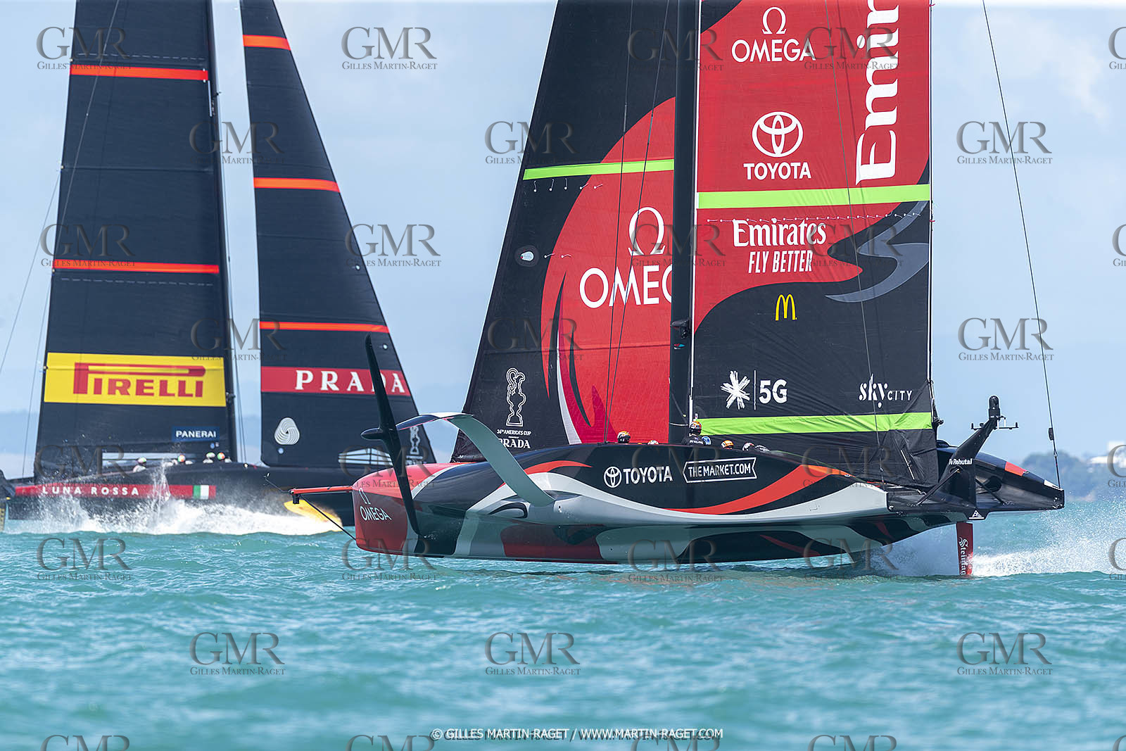 12 01 2021, Auckland (NZL), 36th America's Cup, Practice Racing