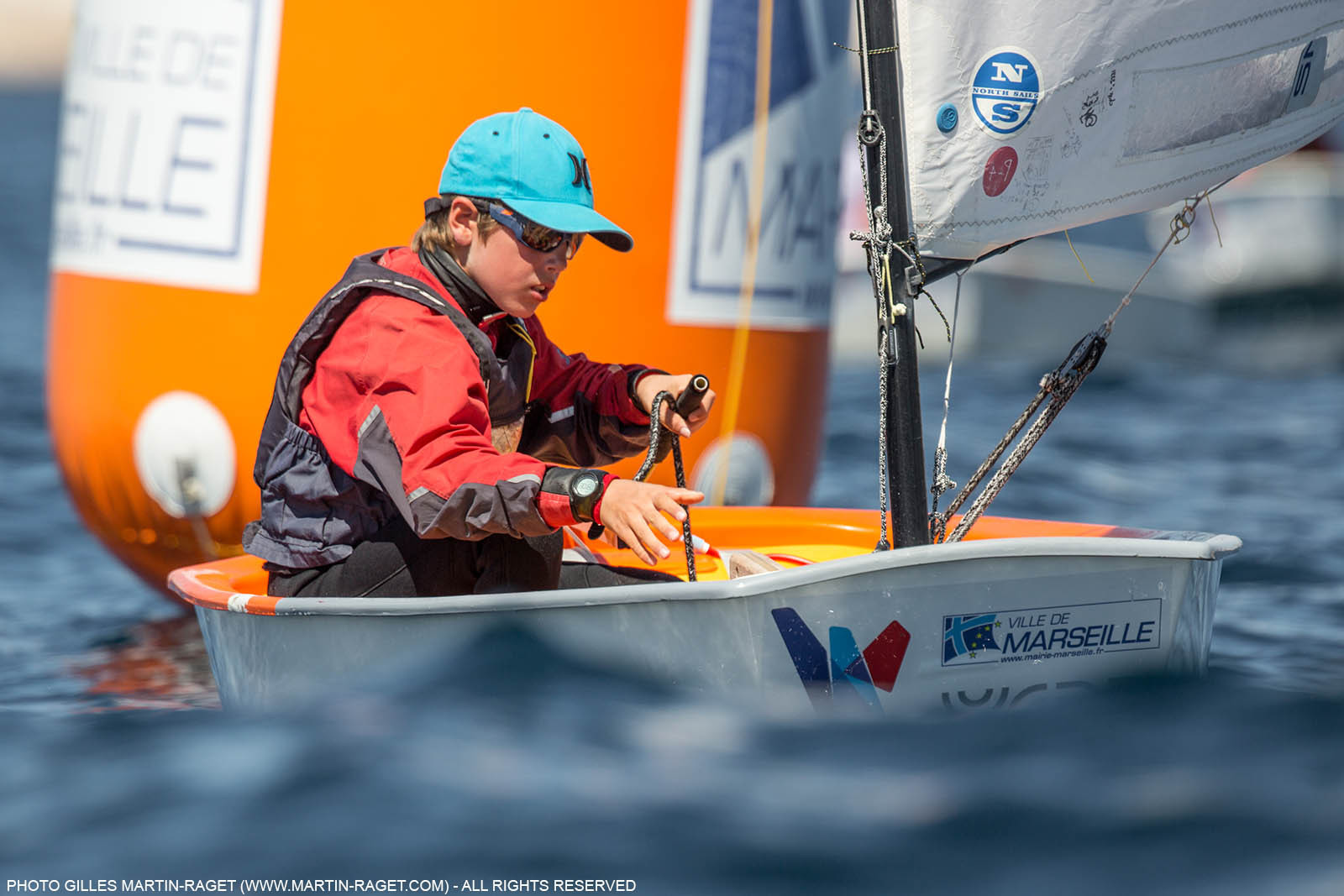 14 04 2016, Marseille (FRA,13), SNIM Dériveurs, Coupe Internationale de Printemps Optimist, Day 4