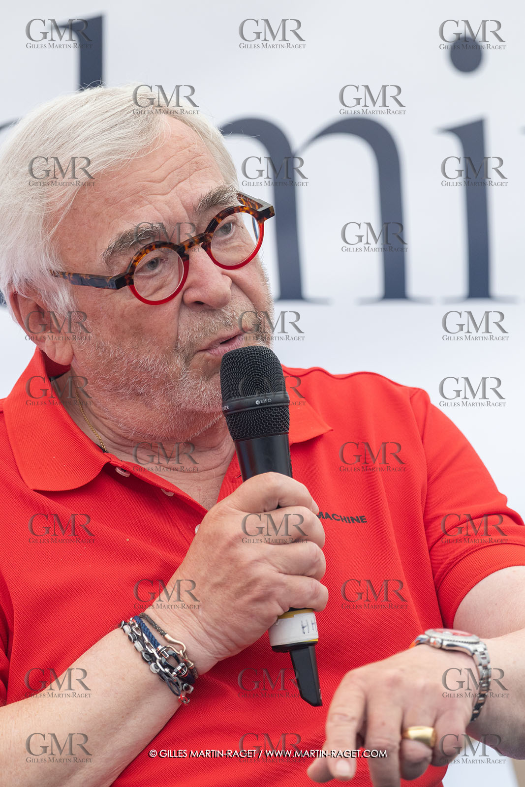 18 07 2025, Cowes (UK, IOW), Admiral's Cup 2025, Eric de Turckheim, Teasing Machine, Yacht Club de France, FRA