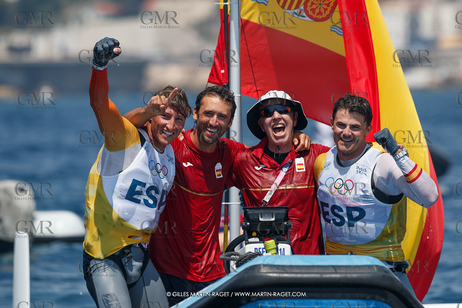 02 08 2024, Marseille (FRA), Paris 2024 Olympic Games, Sailing, Race Day 5,