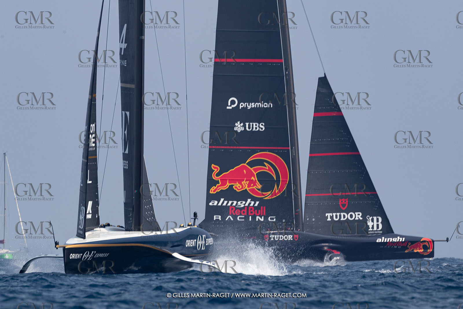 22 08 2024, Barcelona (ESP), Louis Vuitton 37th America's Cup, Louis Vuitton Preliminary Regatta, Race Day 1