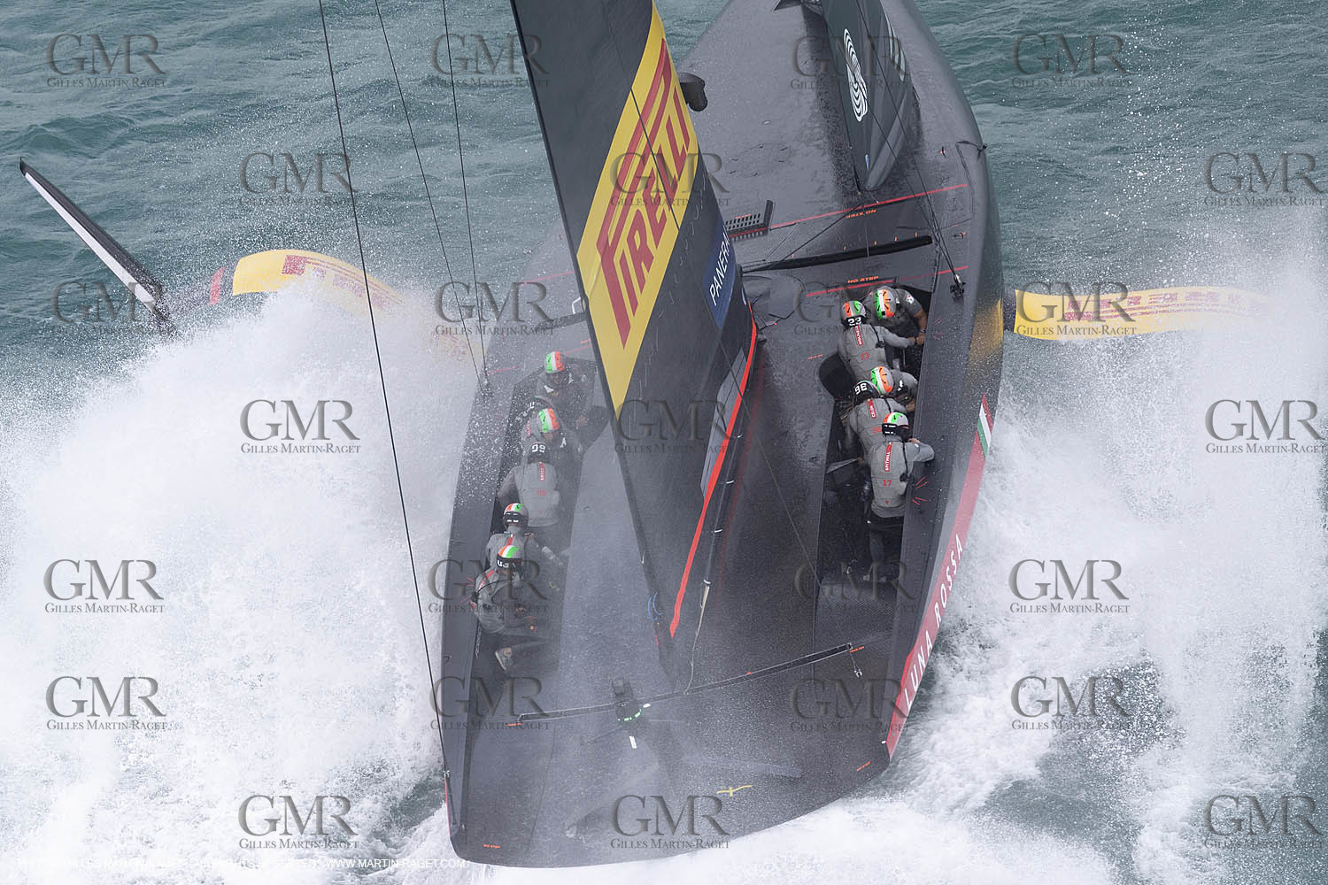 10 12 2020 - Auckland (NZL) - 36th America's Cup - Practice Sessions - Day 2 -Luna Rossa Prada Pirelli Team