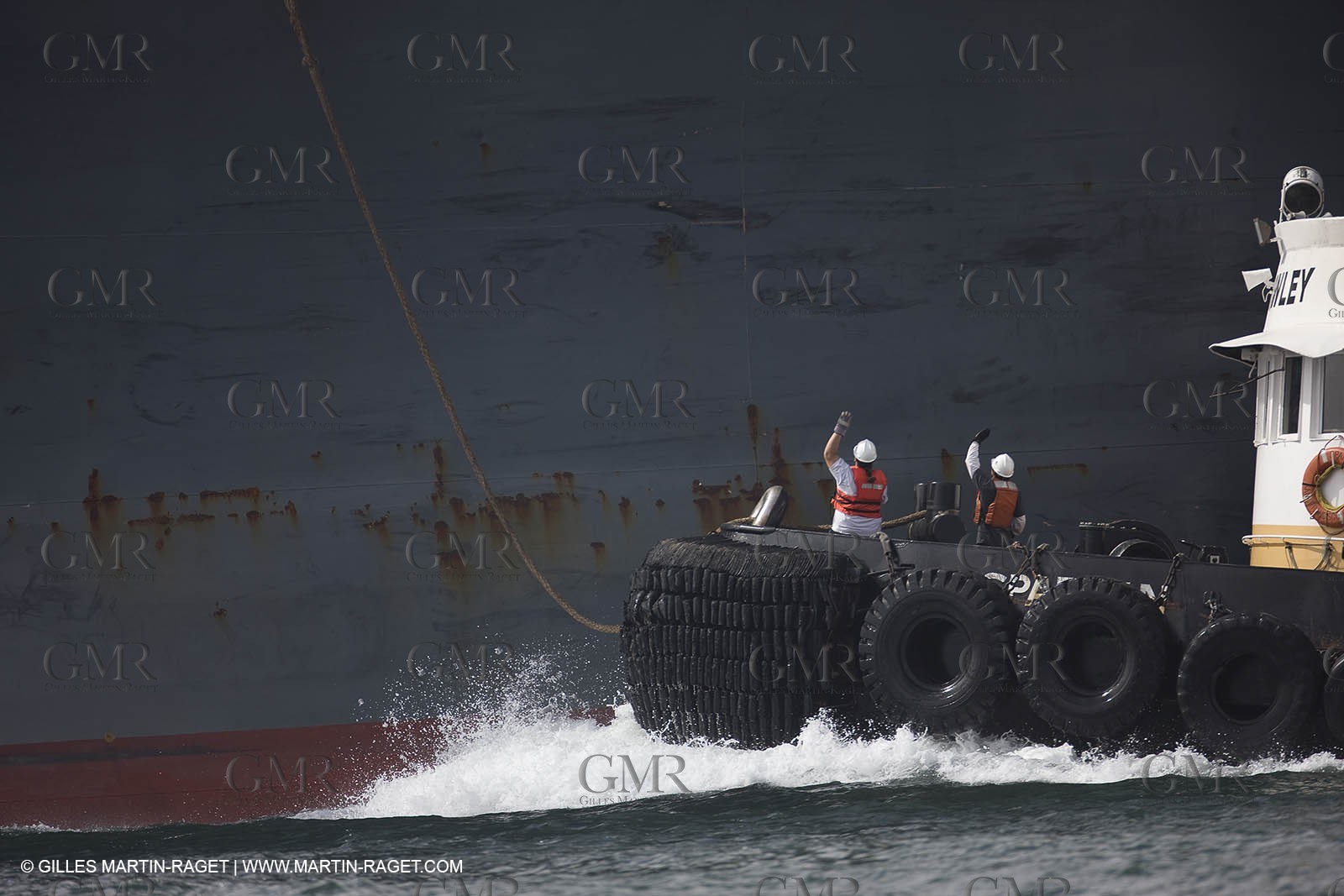 07 10 2008 - San Diego (CA, USA) - America's Cup - BMW ORACLE Racing - 90 ft trimaran sea trials - San Diego session - Day 1