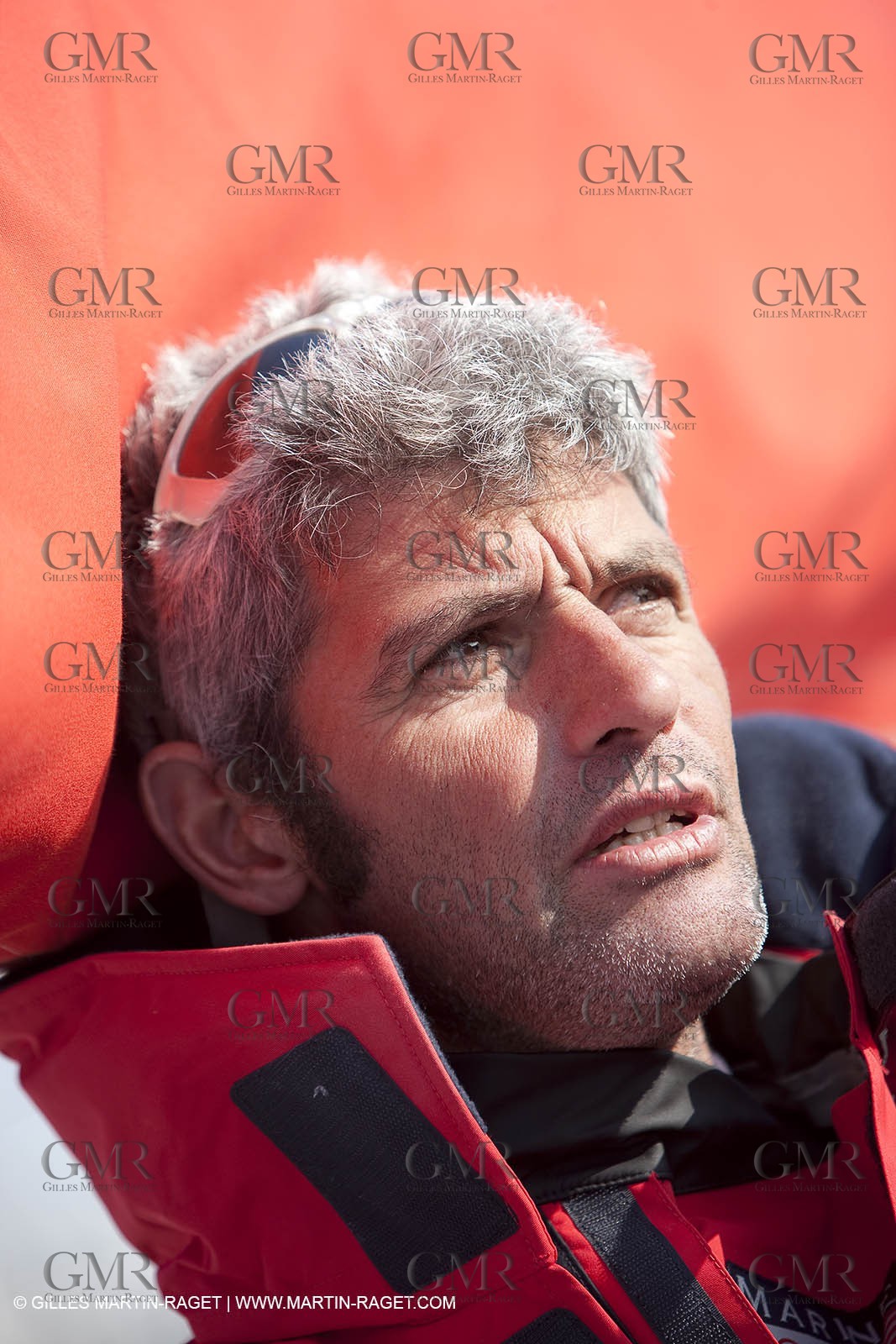 13 03 2010 -  La Grande Motte   Port Camargue (FRA) - Groupe Bel - Kito de Pavant   Sebastien Audigane training for Transat AG2R