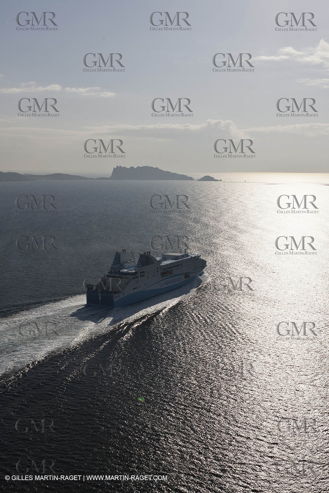 14 01 2012 - Marseille (FRA,13) - La Meridionale shipping company - the Piana off Marseille and the Calanques