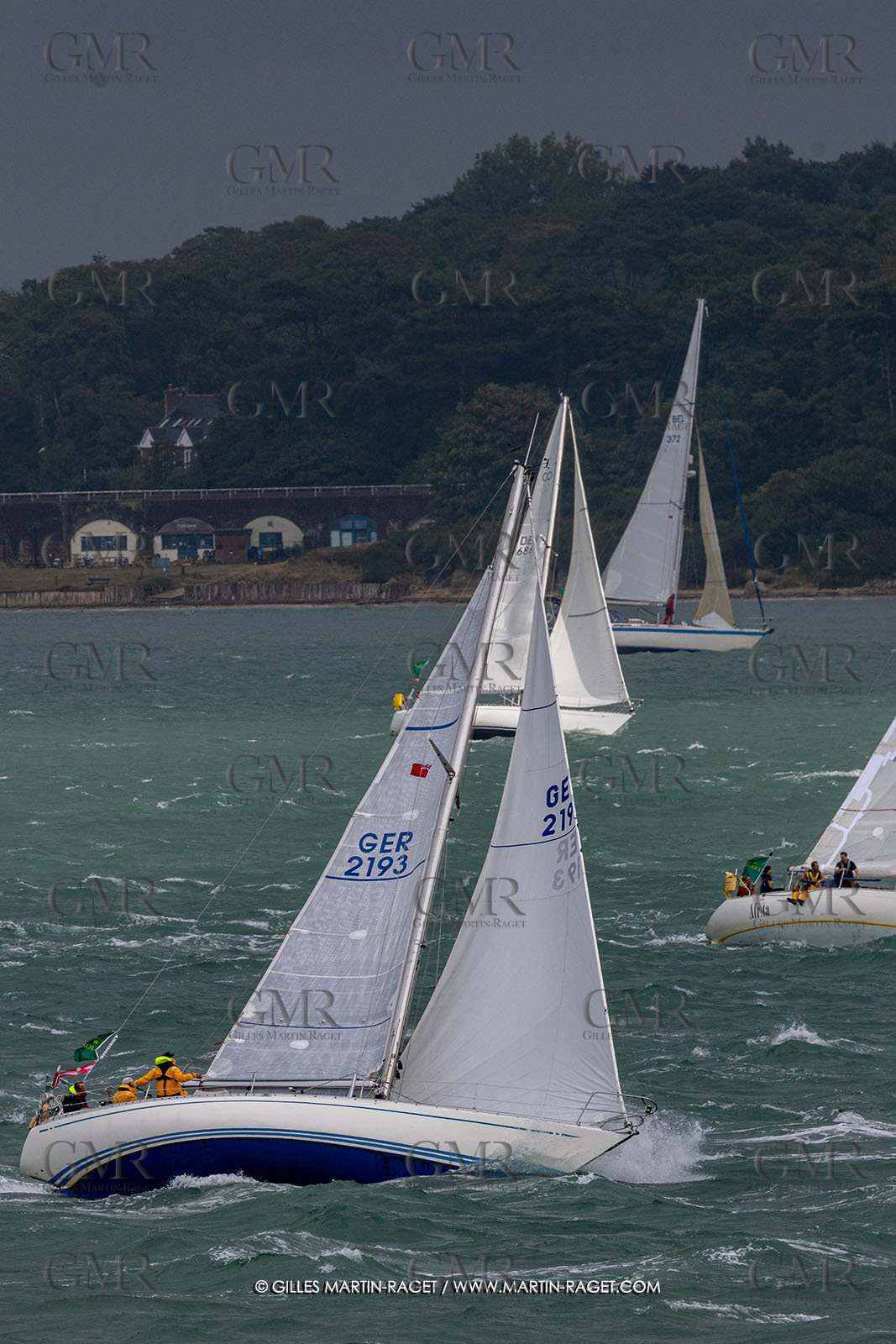 26 07 2025, Cowes (UK, IOW), Admiral's Cup 2025, Rolex Fastnet Race start,