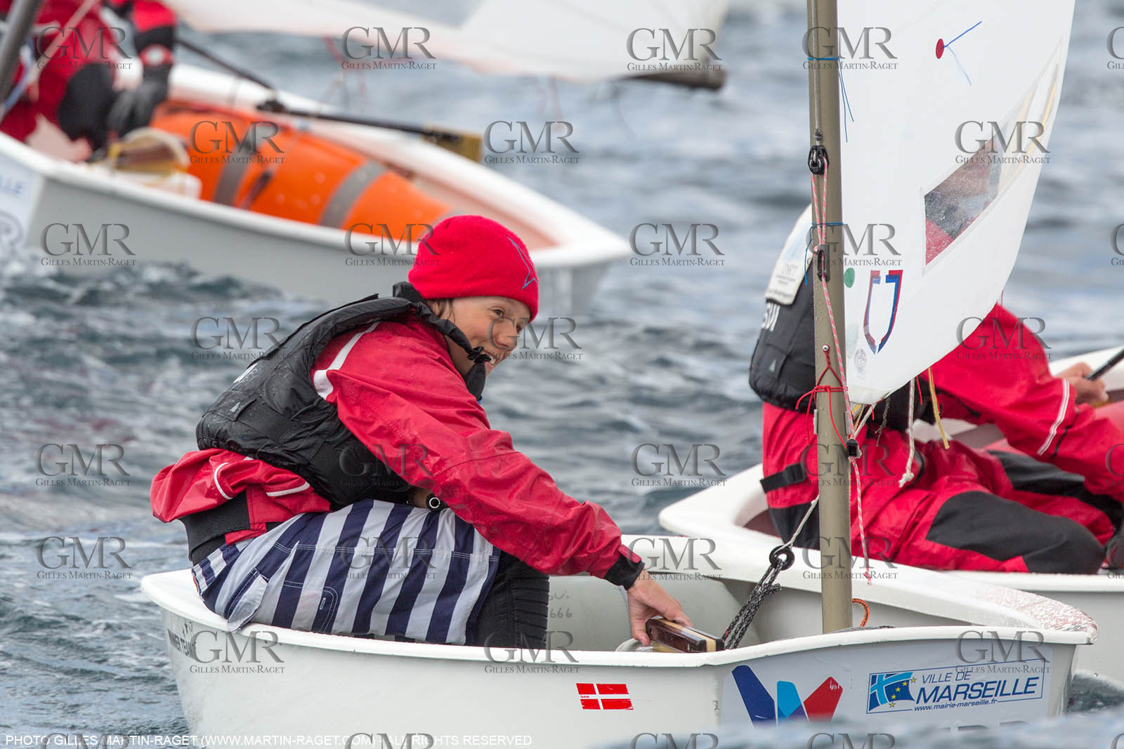 15 04 2016, Marseille (FRA,13), SNIM Dériveurs, Coupe Internationale de Printemps Optimist, Final Day
