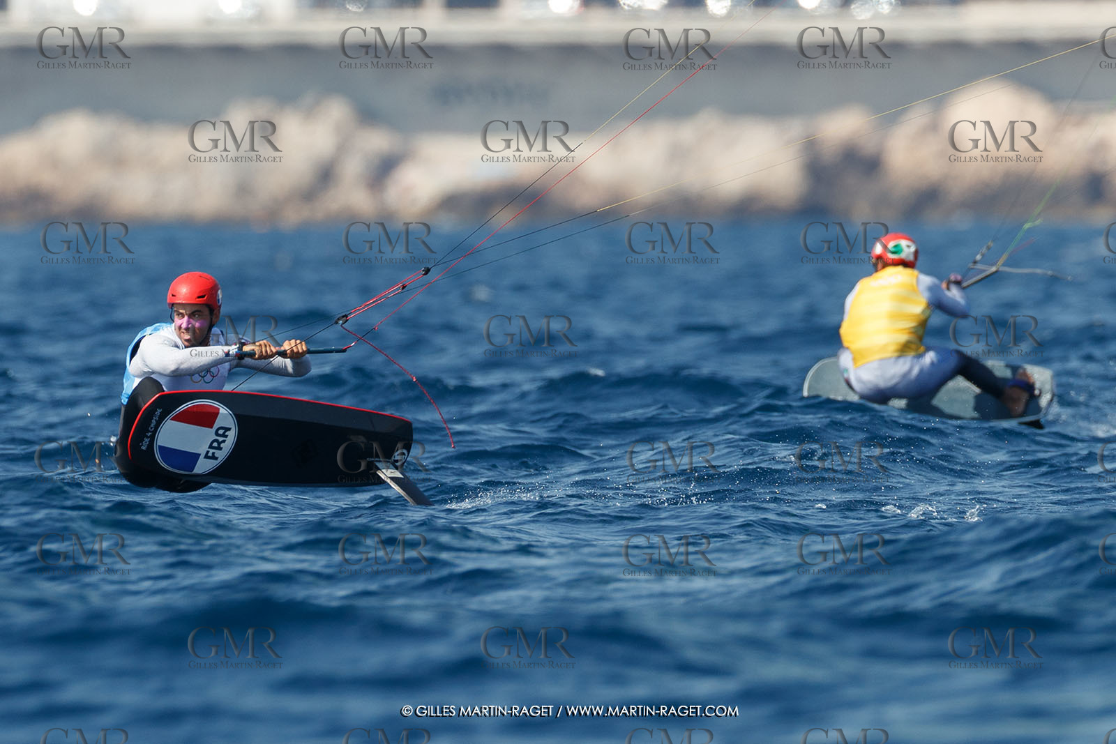 08 08 2024, Marseille (FRA), Paris 2024 Olympic Games, Sailing, Race Day 12