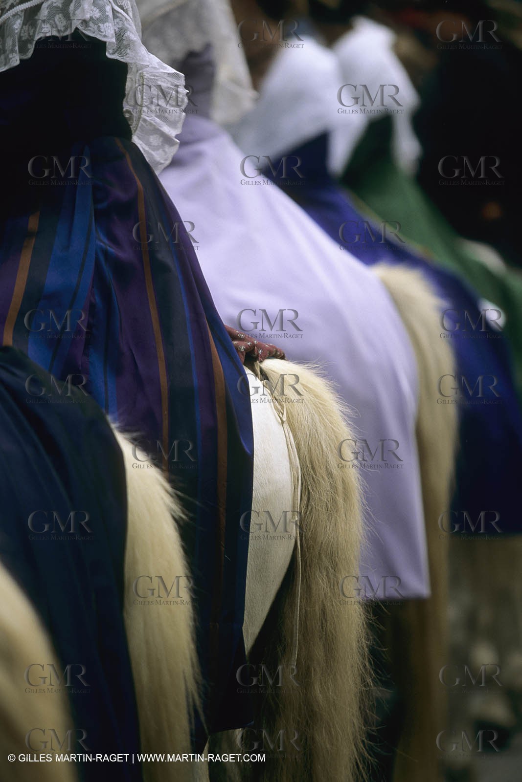 France, Provence, Traditionnal costume from Arles