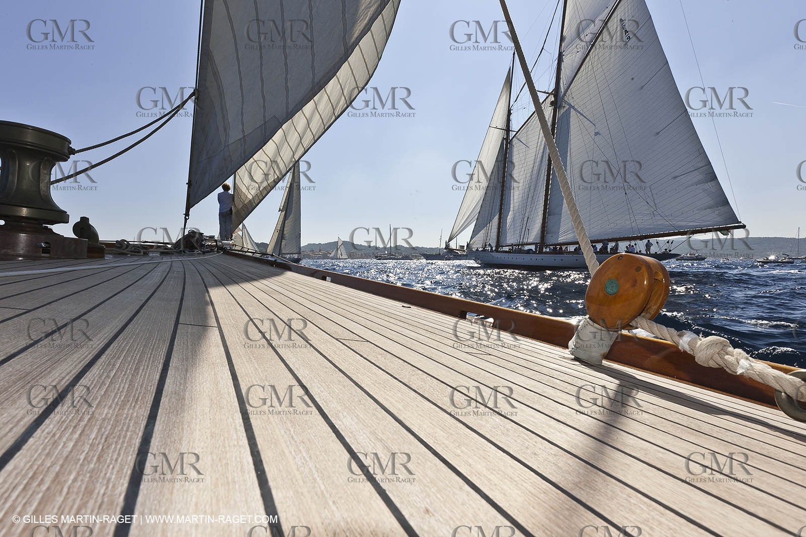 01 10 2011 - Saint Tropez (FRA,13) - Voiles de Saint Tropez 2011 - Classic Yachts - Day 5 - Onboard Mariquita