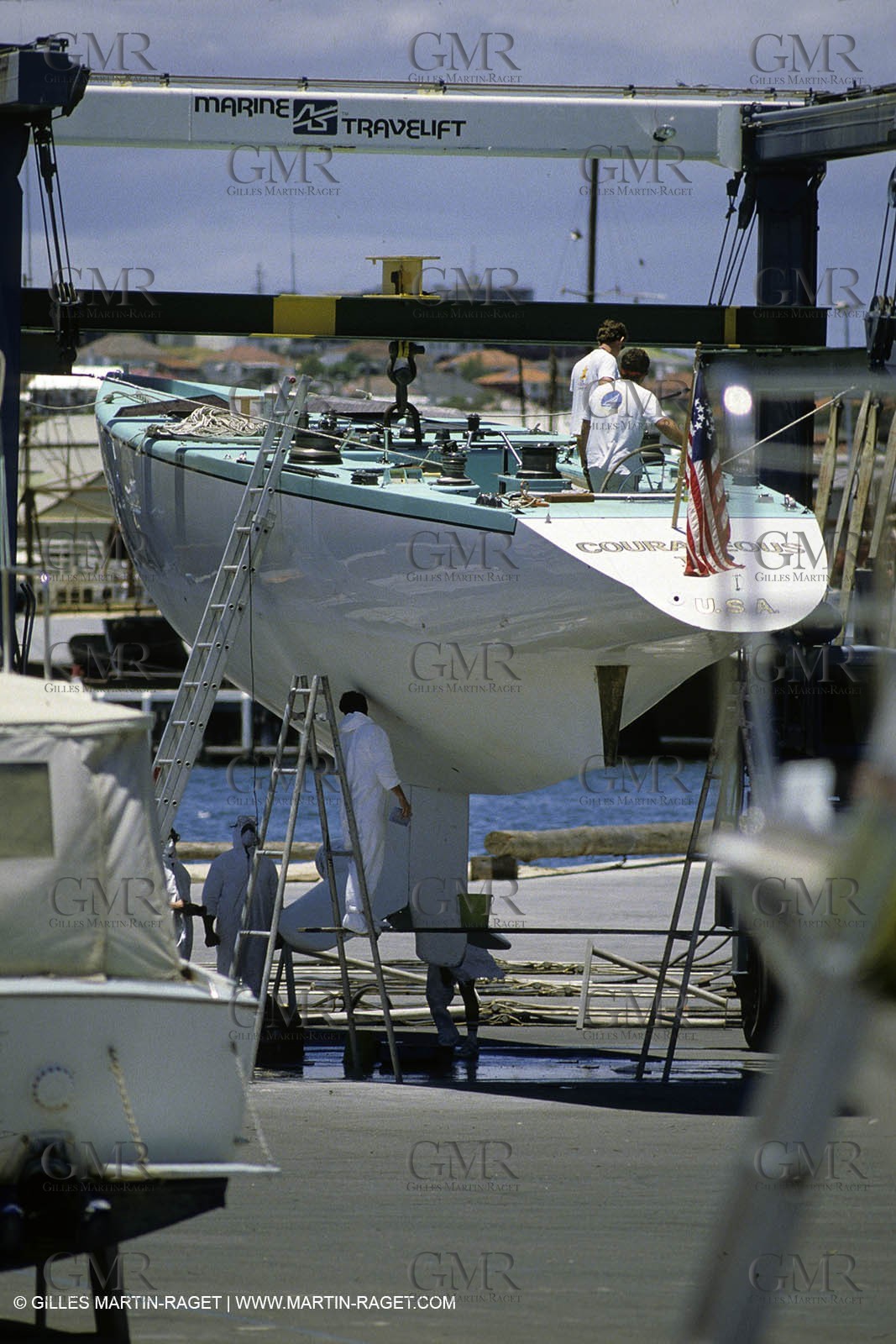 America's Cup, Fremantle 1987, Heart of America, Courageous