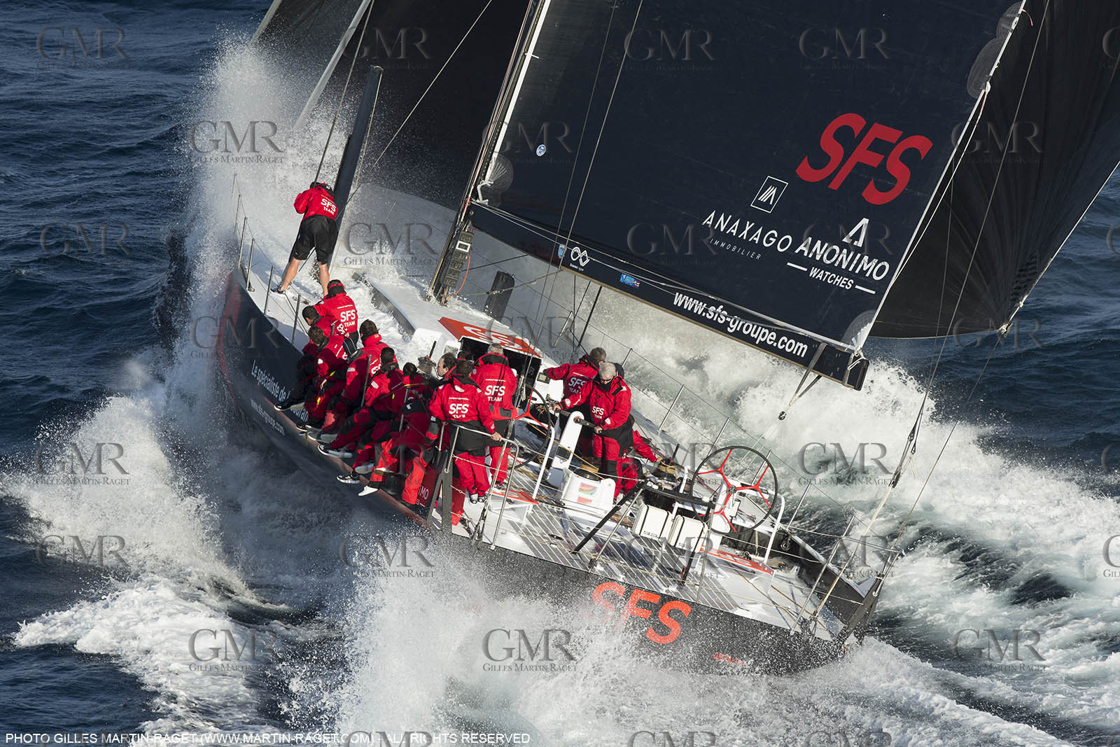 24 mars 2016   Marseille (FRA,13), SFS II (skipper Lionel Péan), last training before Marseille Sailing Week