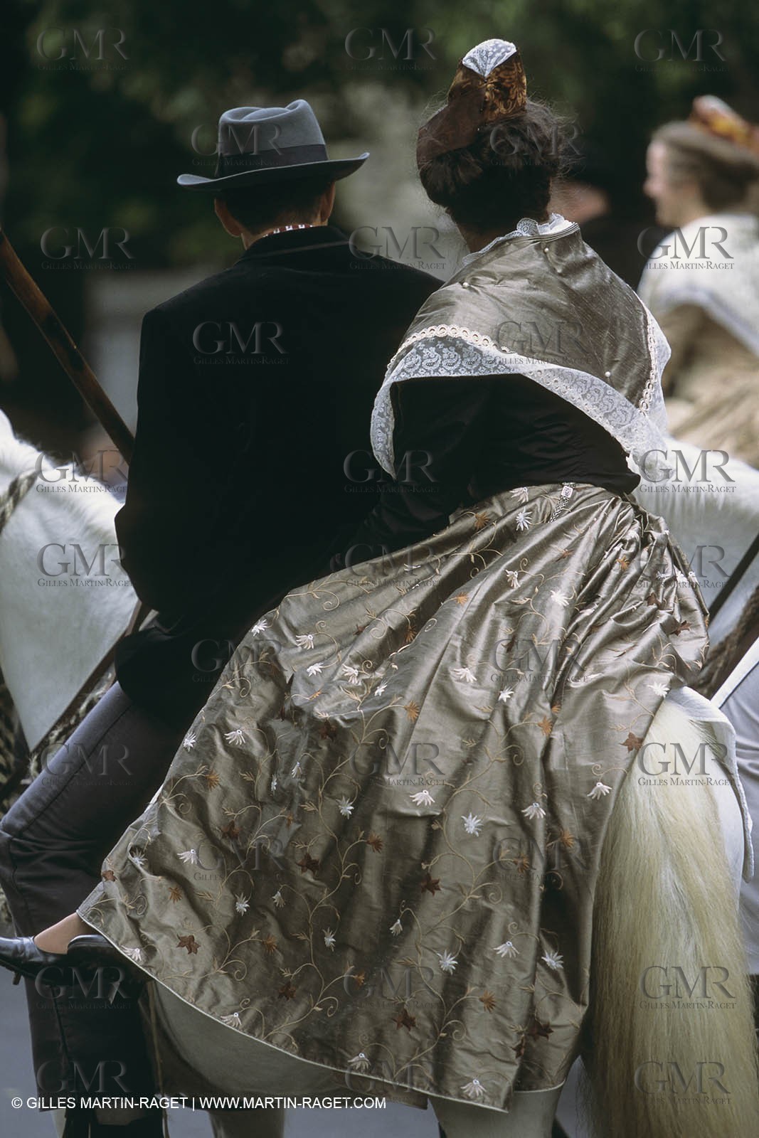 France, Provence, Traditionnal costume from Arles