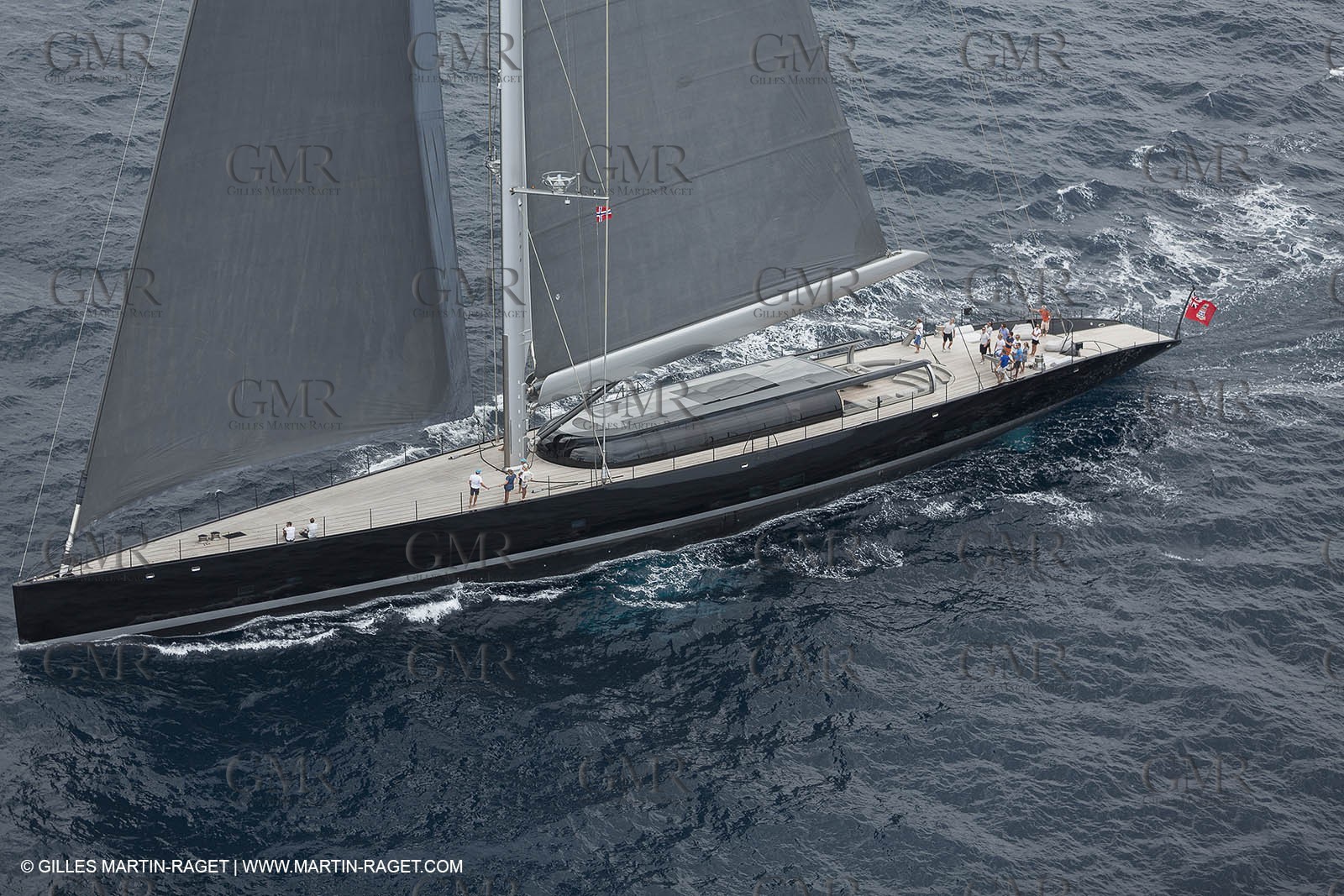 11 10 2014, Alicante (ESP), Volvo Ocean Race 2014-15 start, Super Yacht Aglaia