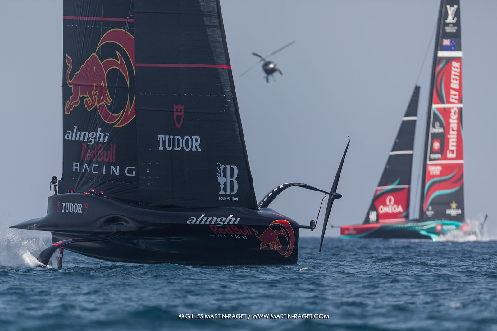 24 08 2024, Barcelona (ESP), Louis Vuitton 37th America's Cup, Louis Vuitton Prelilinary Regatta, Race Day 3