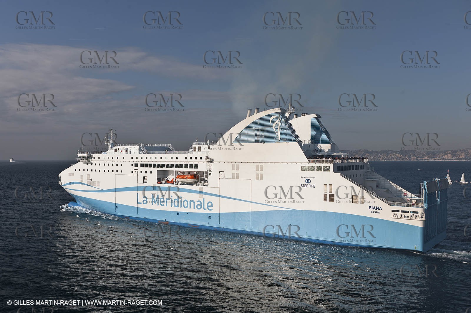 14 01 2012 - Marseille (FRA,13) - La Meridionale shipping company - the Piana off Marseille and the Calanques