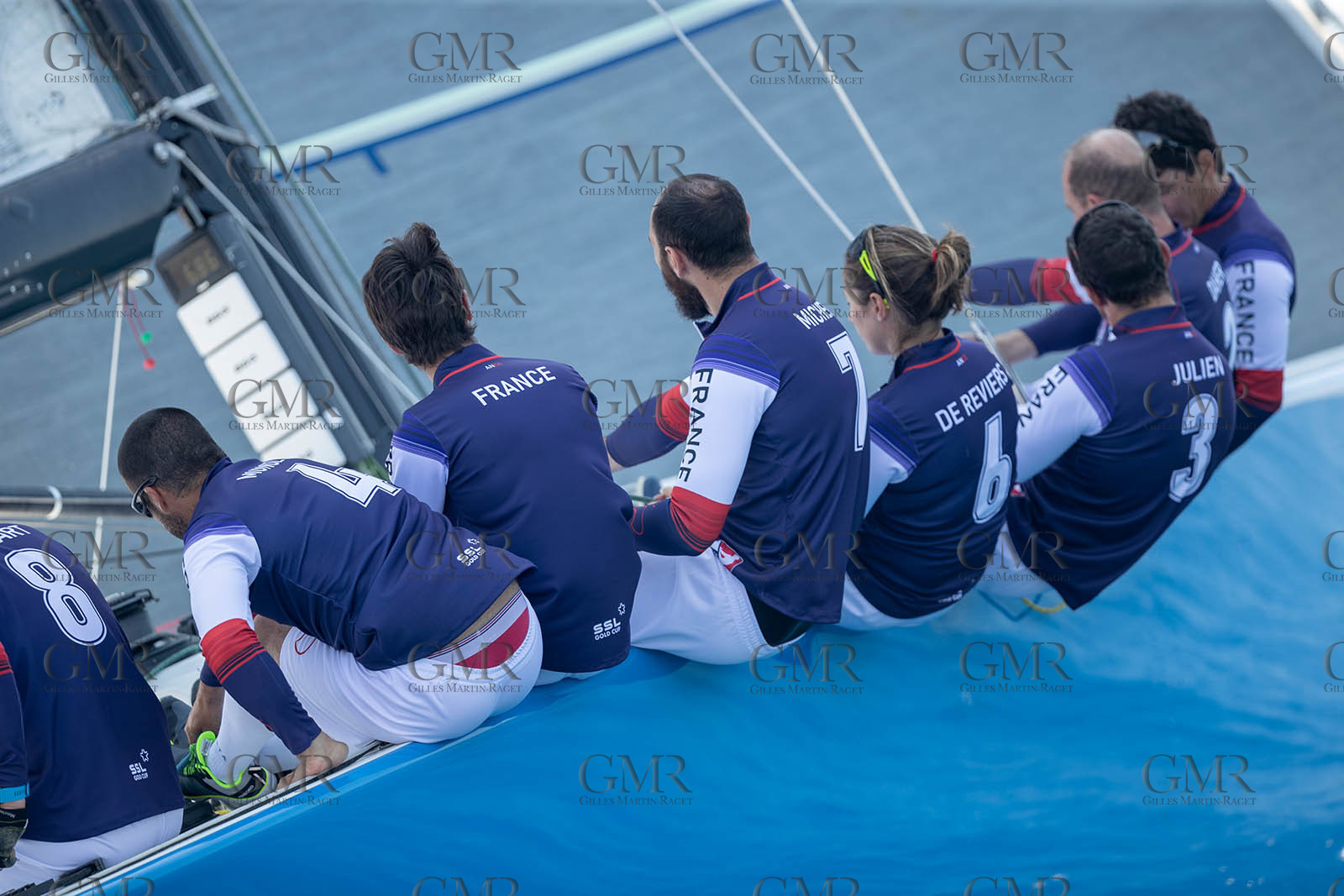 07 06 2021, Marseille (FRA,13), SSL Team France, Entraînement à bord de Tonerre de Glenn